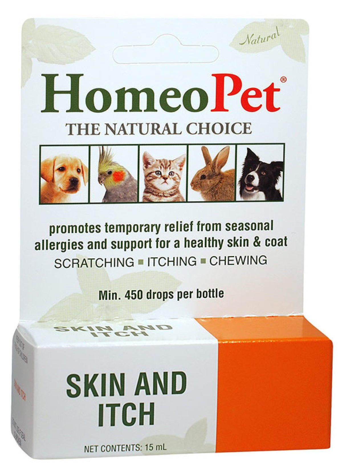Homeopet Skin &amp; Itch Relief 15Ml Liquid