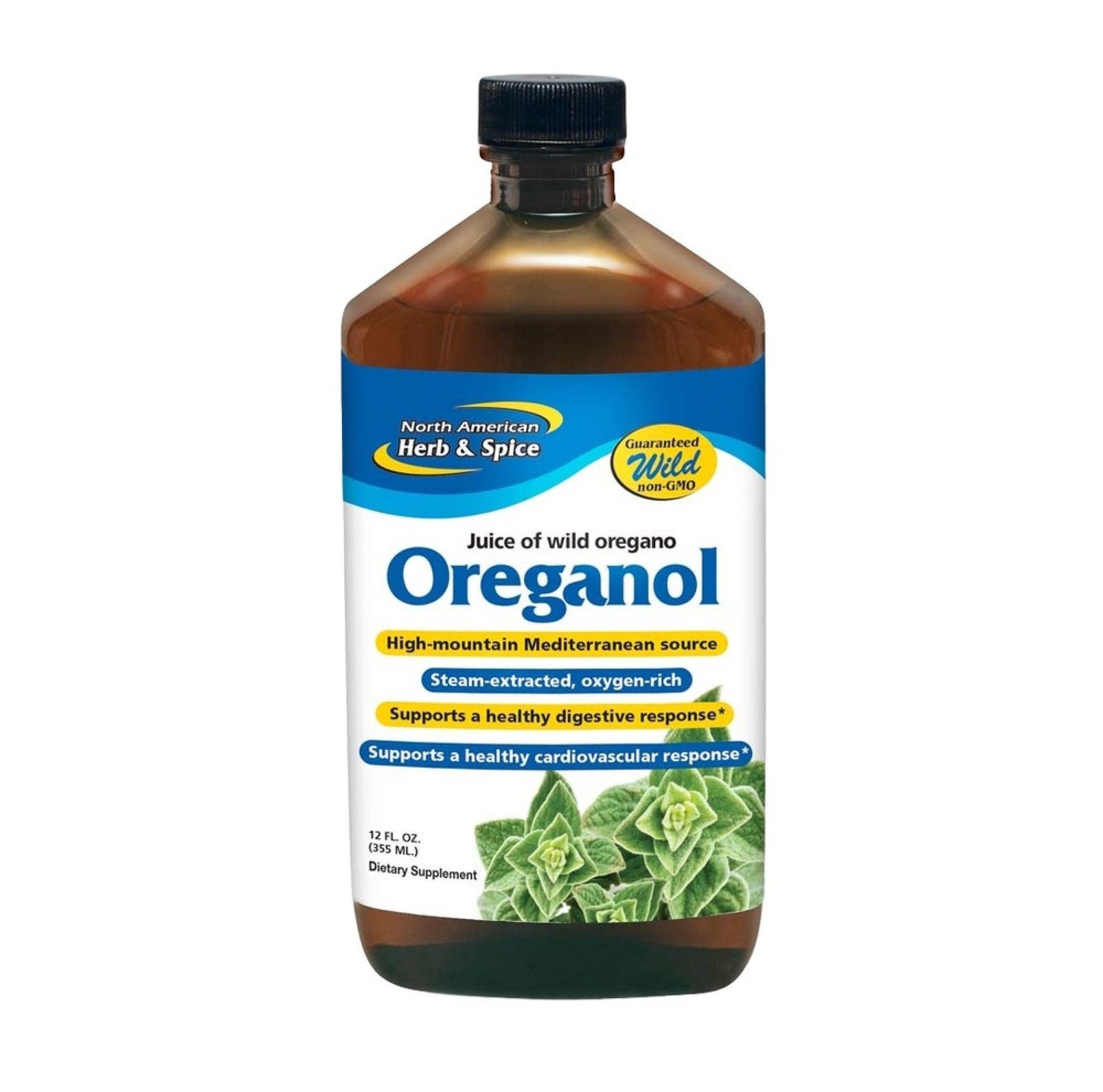 North American Herb & Spice Juice of Oregano 12 oz Liquid