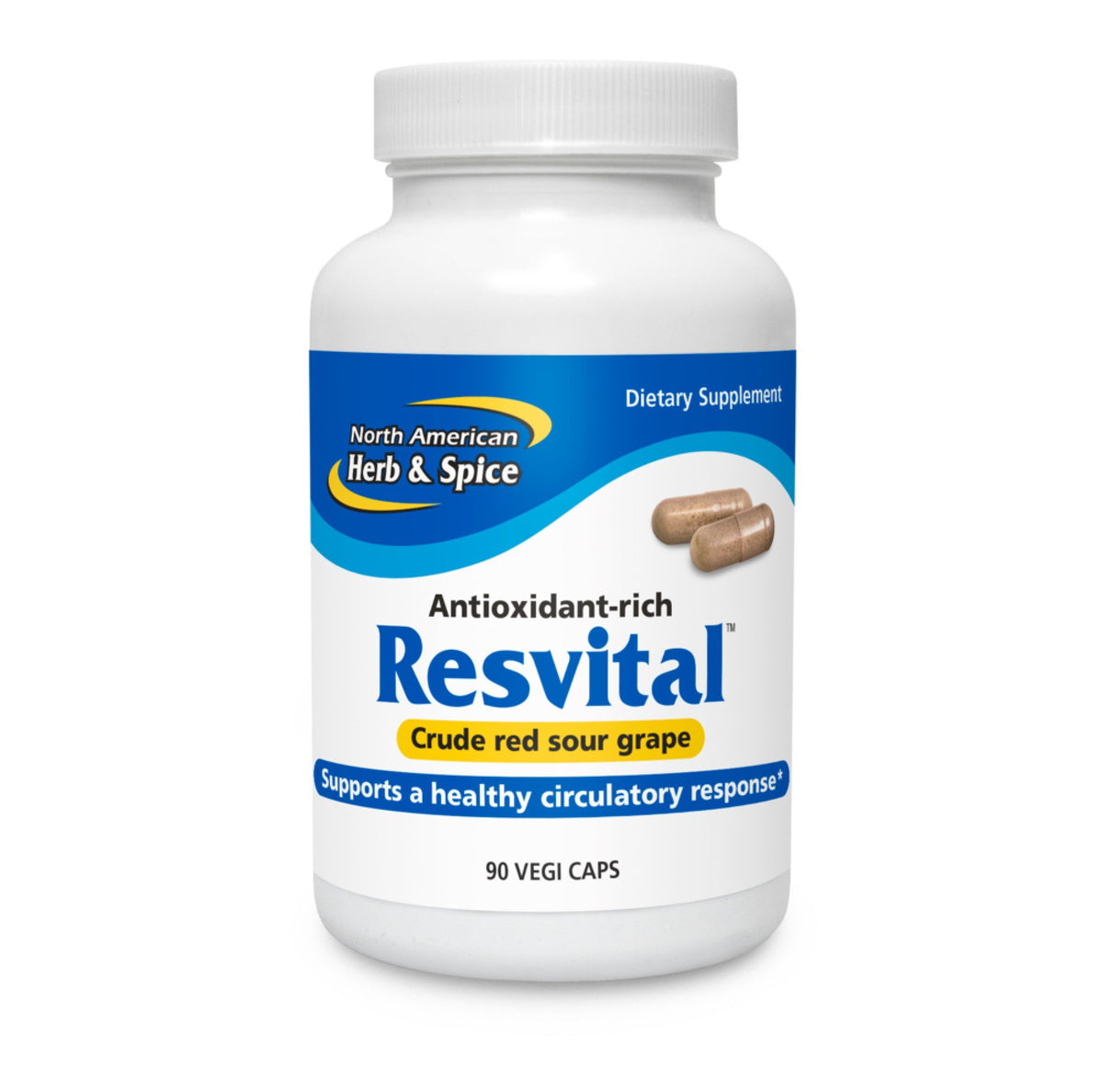 North American Herb &amp; Spice Resvital 90 Capsule