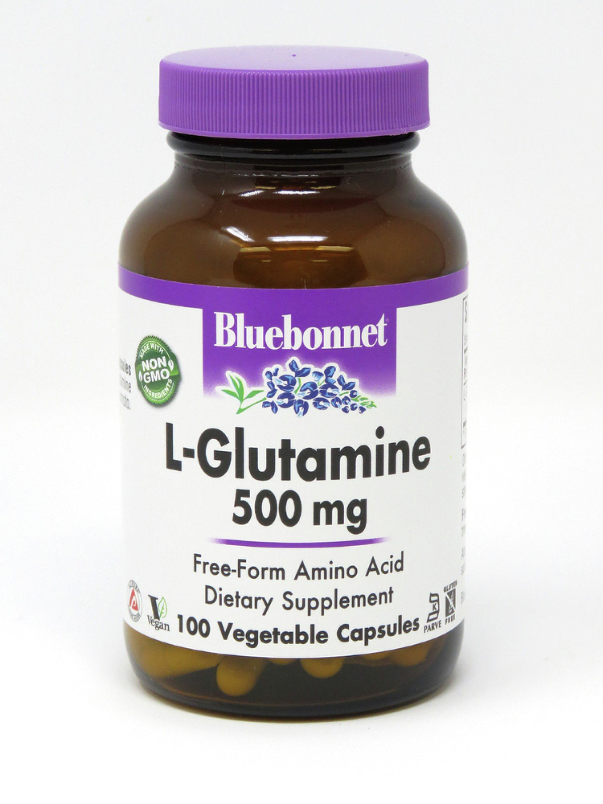 Bluebonnet L-Glutamine 500mg 100 VegCaps