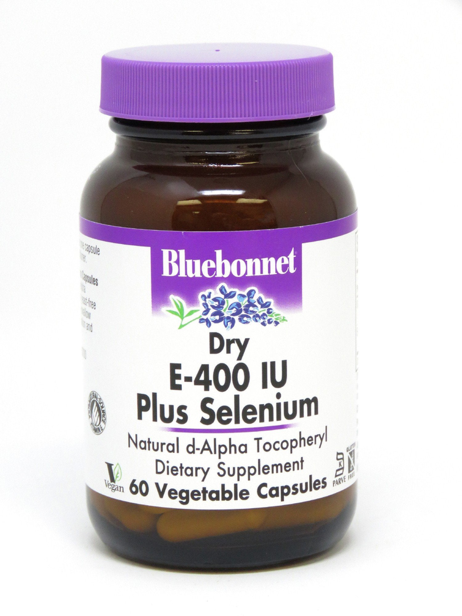 Bluebonnet Dry E 400IU Plus Selenium 60 VegCaps