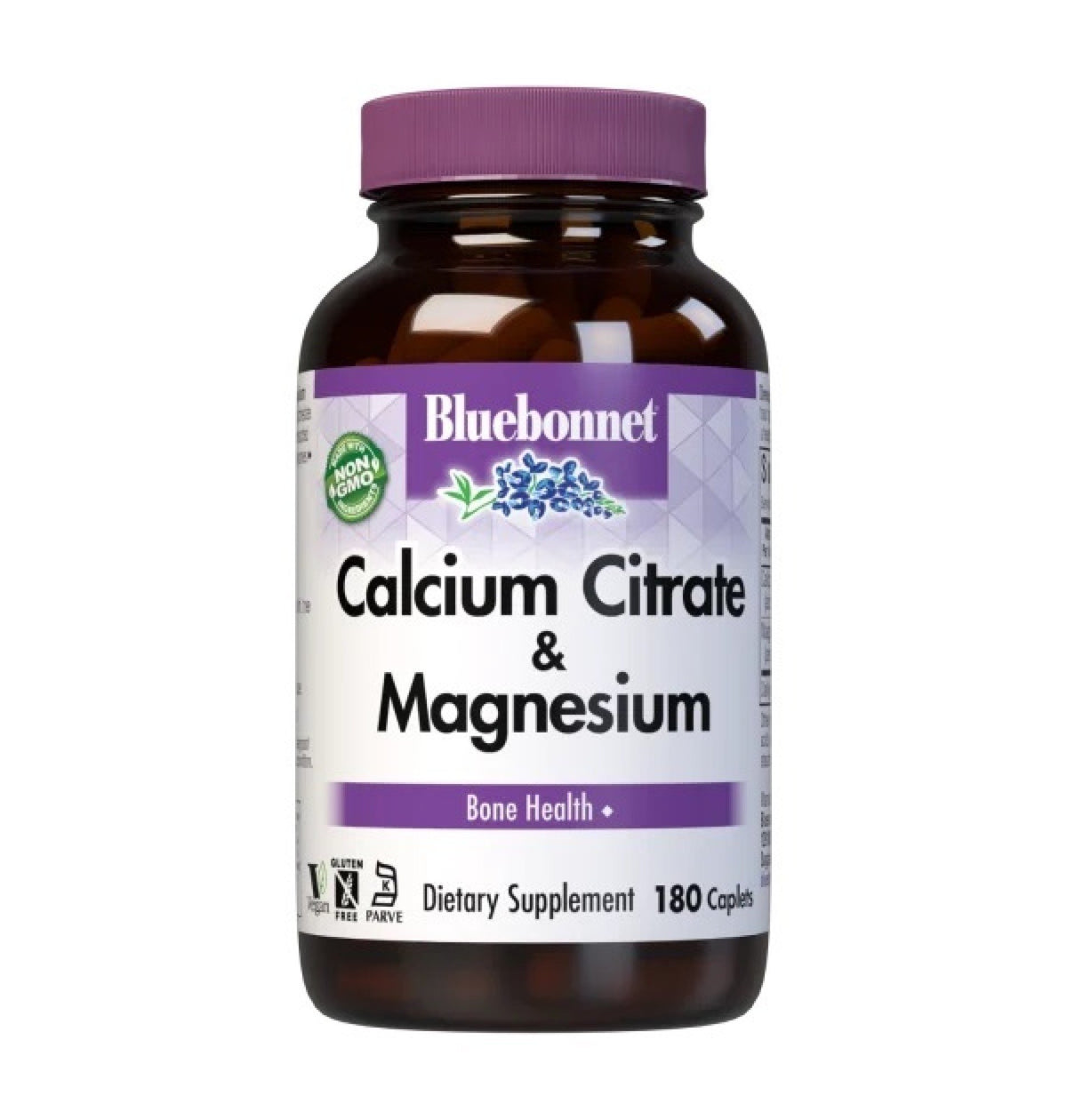 Bluebonnet Calcium Citrate &amp; Magnesium 180 Caplet