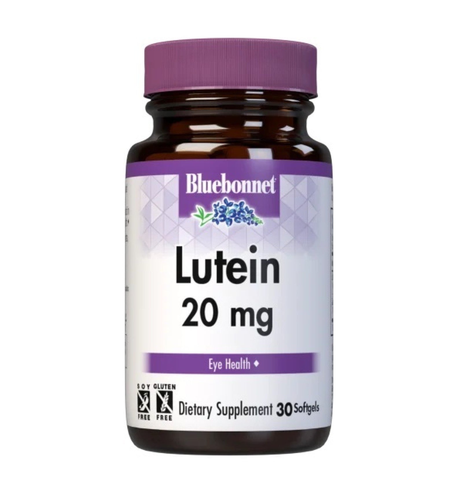 Bluebonnet Lutein 20mg 30 Softgel