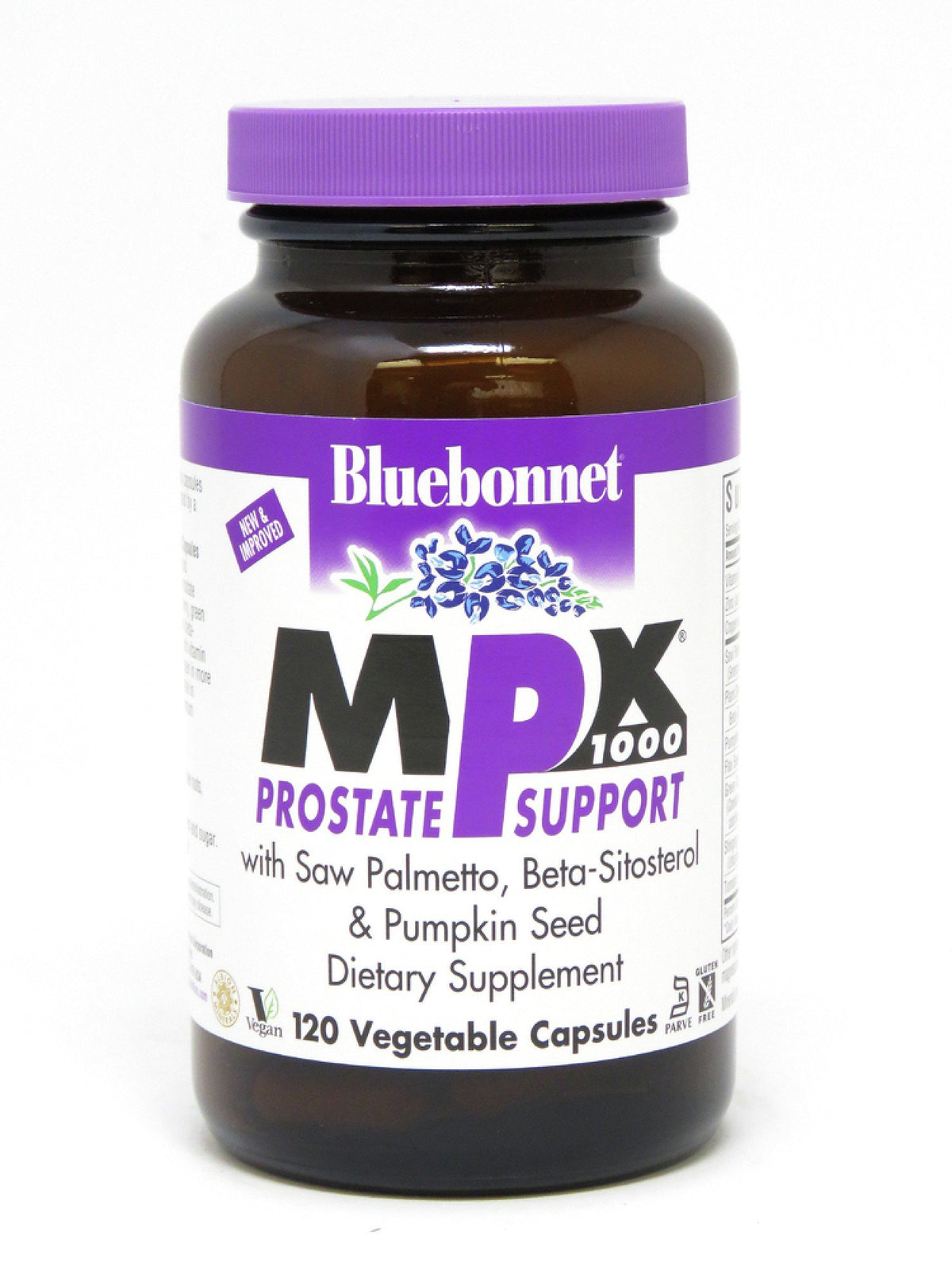 Bluebonnet MPX-1000 - Men&#39;s Prostate Formula 120 Capsule