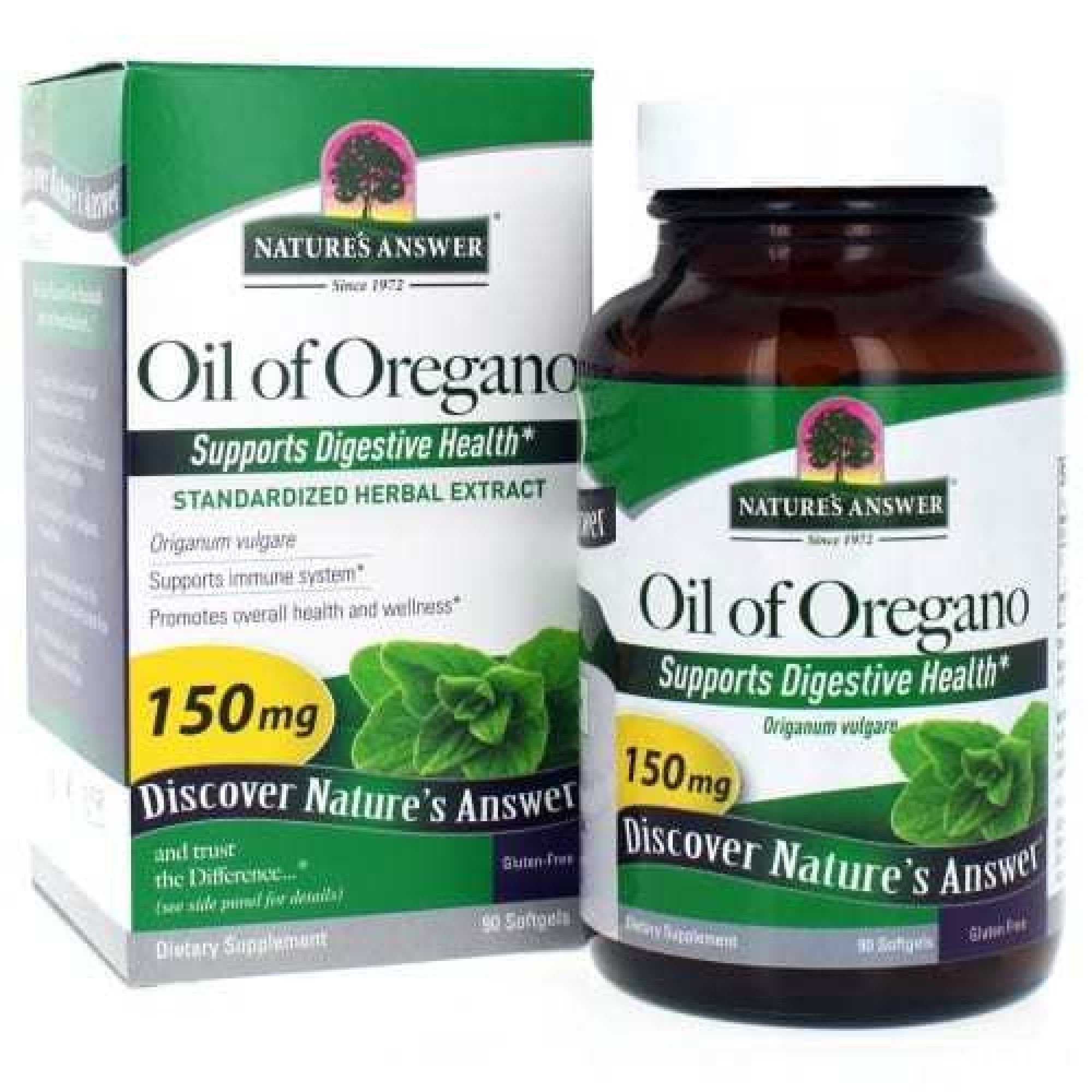 Nature's Answer Oil of Oregano 90 Softgel