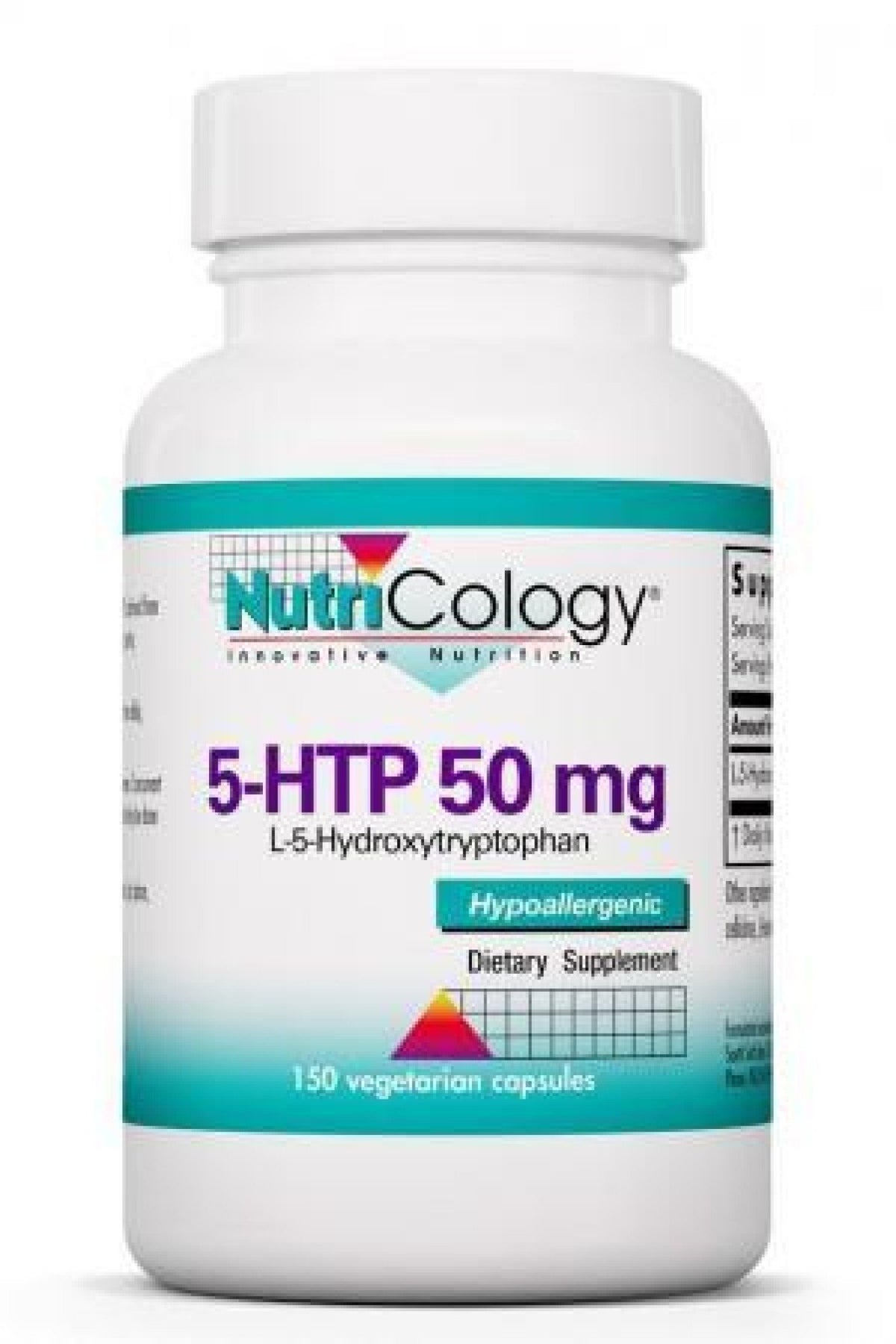 Nutricology 5-HTP L-5-Hydroxytryptophan 150 VegCap