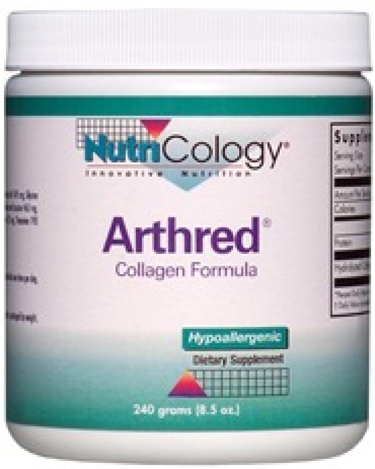 Nutricology Arthred Collagen Formula 240 g Powder