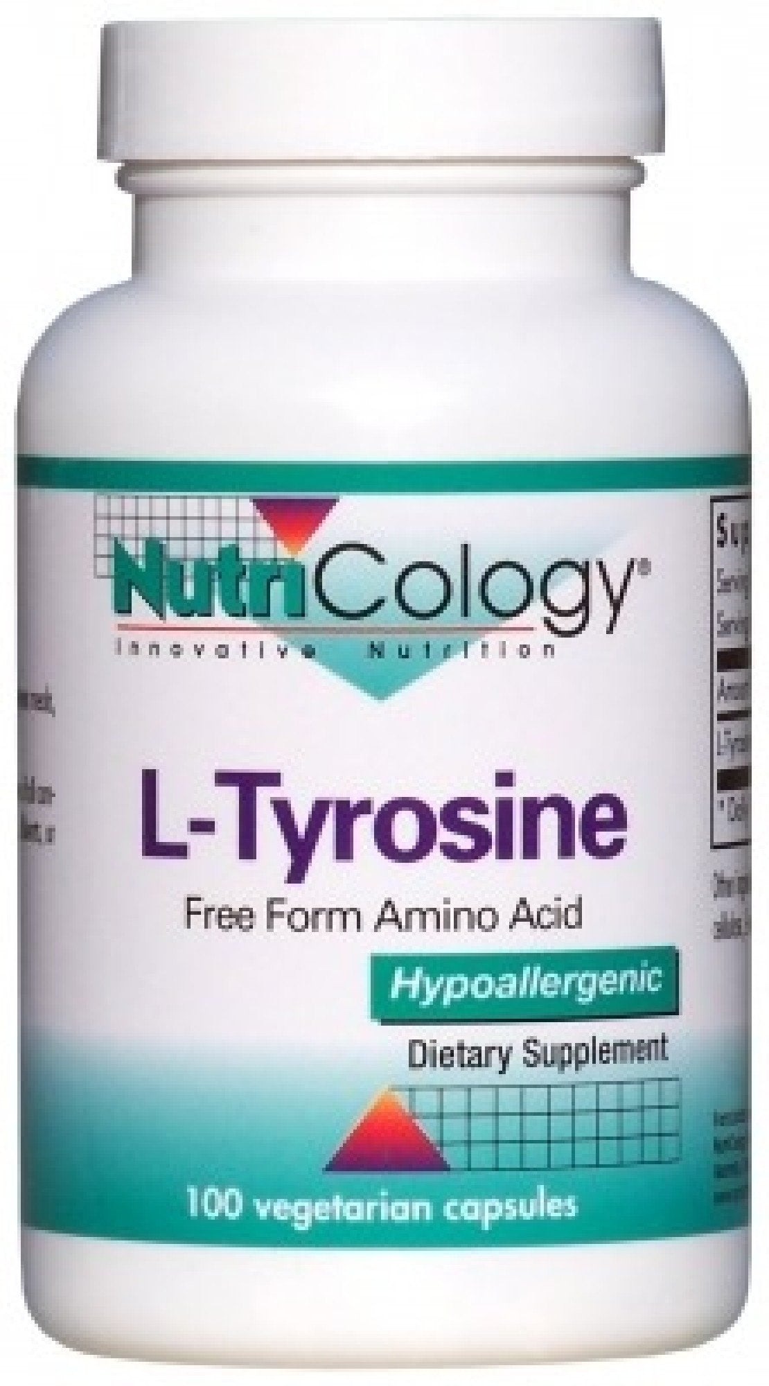 Nutricology L-Tyrosine 500mg 100 VegCap