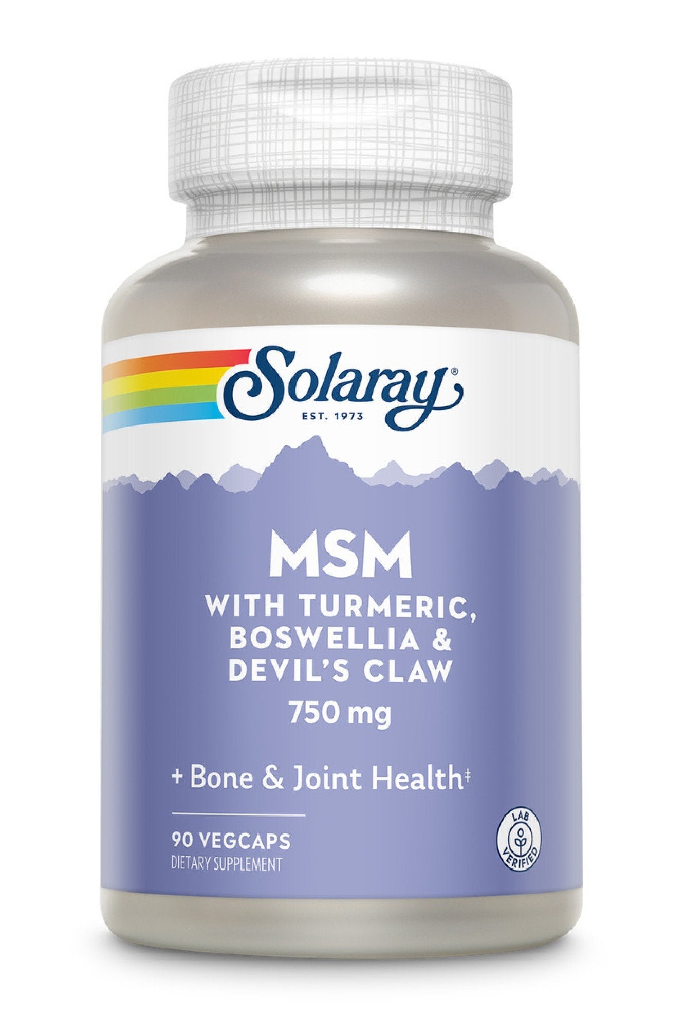 Solaray MSM 750mg 90 Capsule