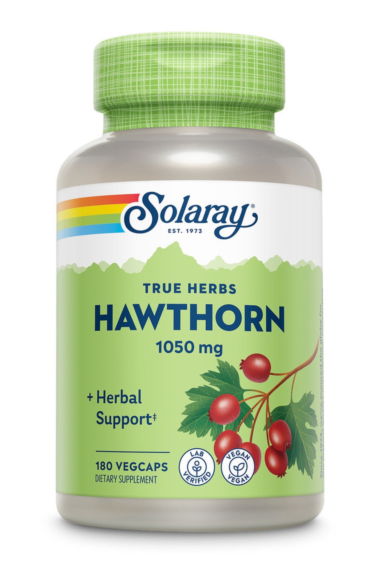 Solaray Hawthorn Berries 525mg 180 VegCap