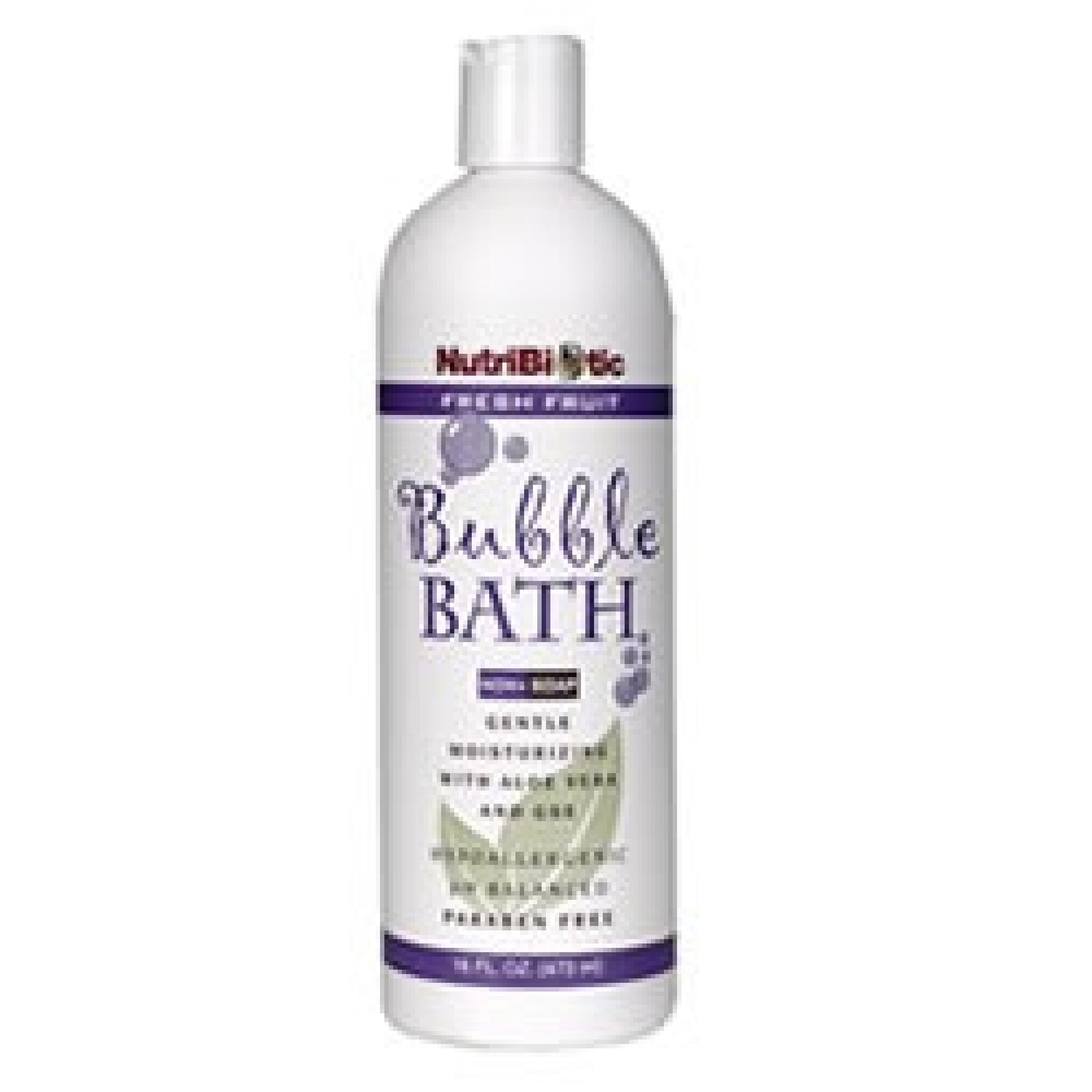 Nutribiotic Bubble Bath, Fresh Fruit 16 oz Liquid