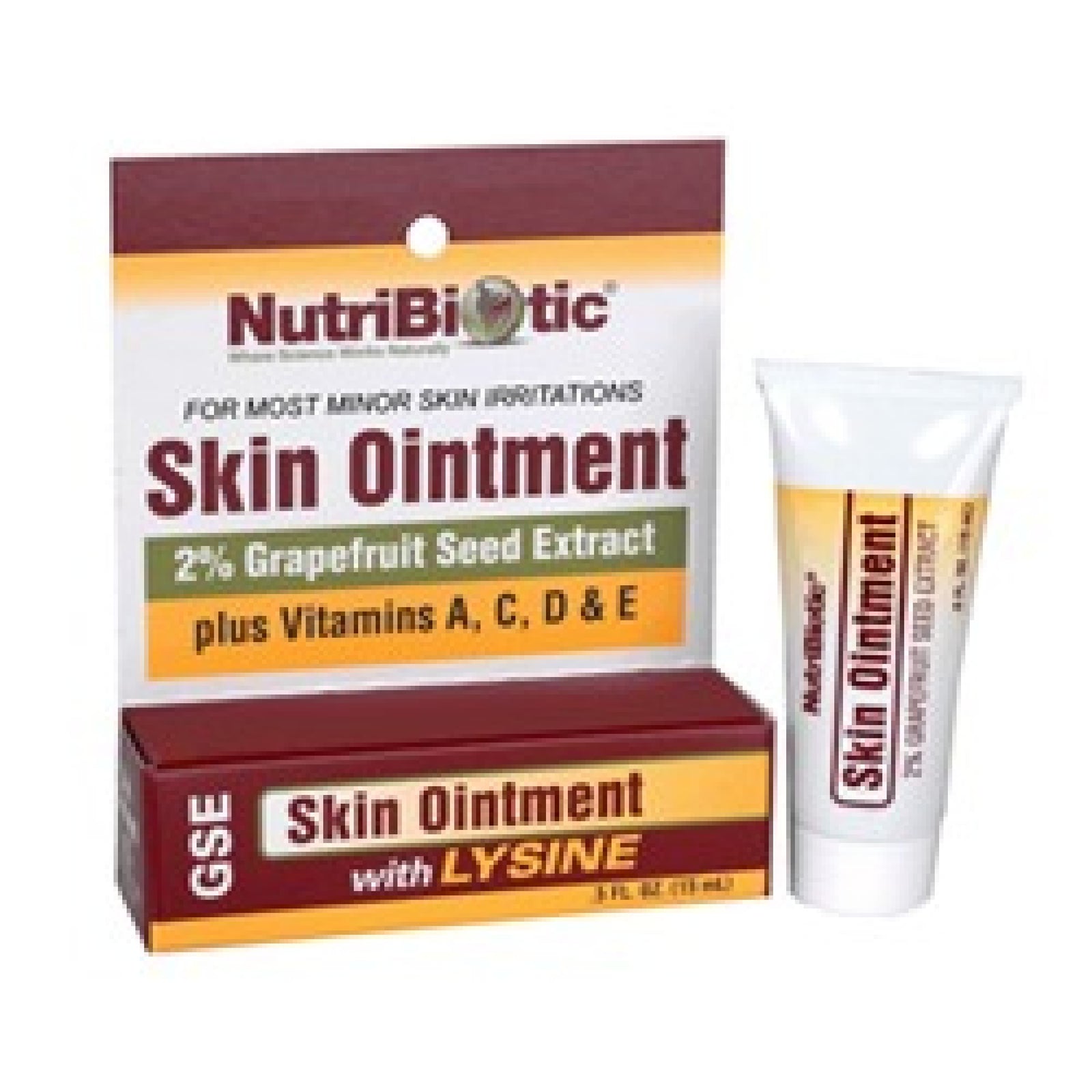 Nutribiotic First Aid Skin Ointment 0.5 oz Cream