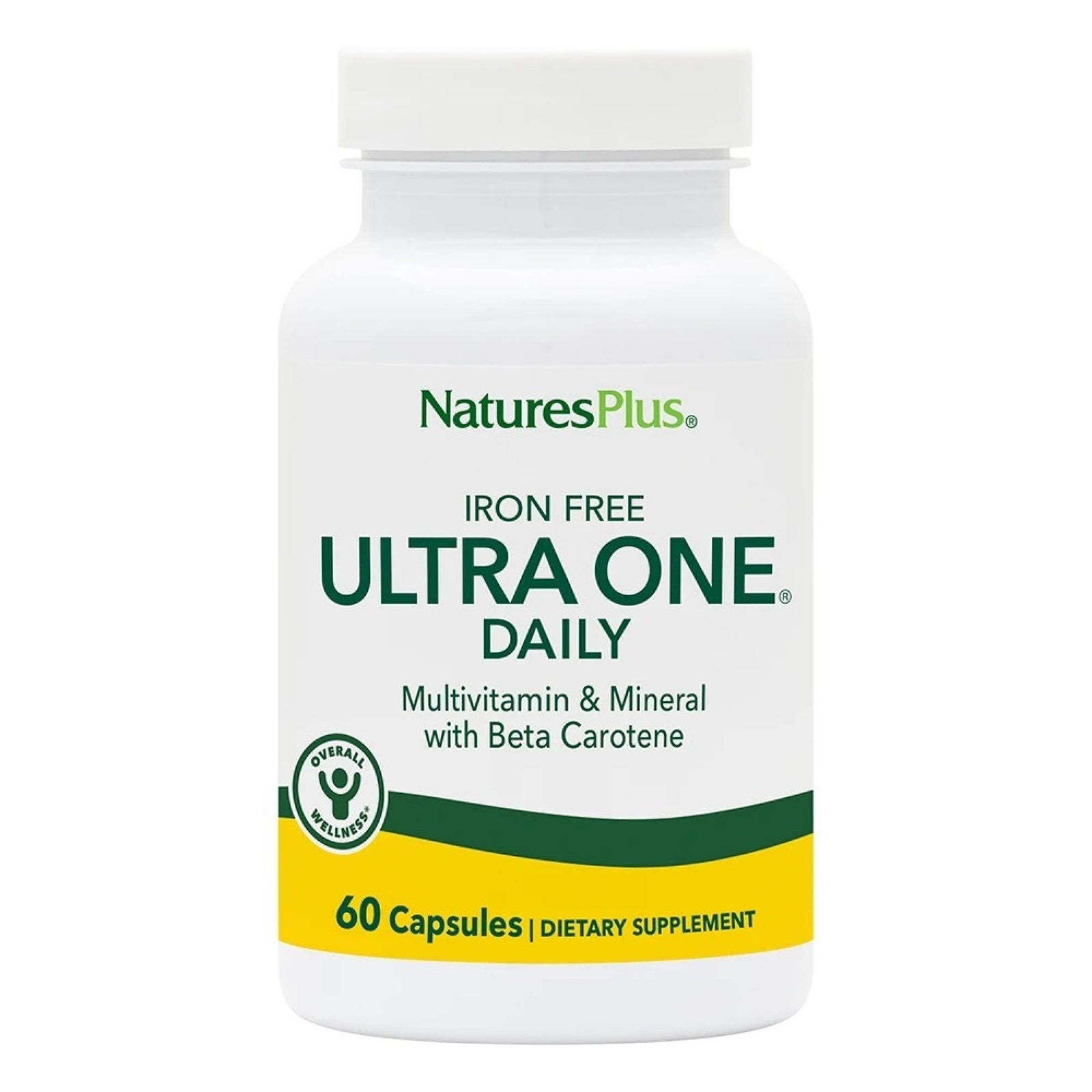 Nature's Plus Ultra One Daily Caps - Iron Free 60 Capsule