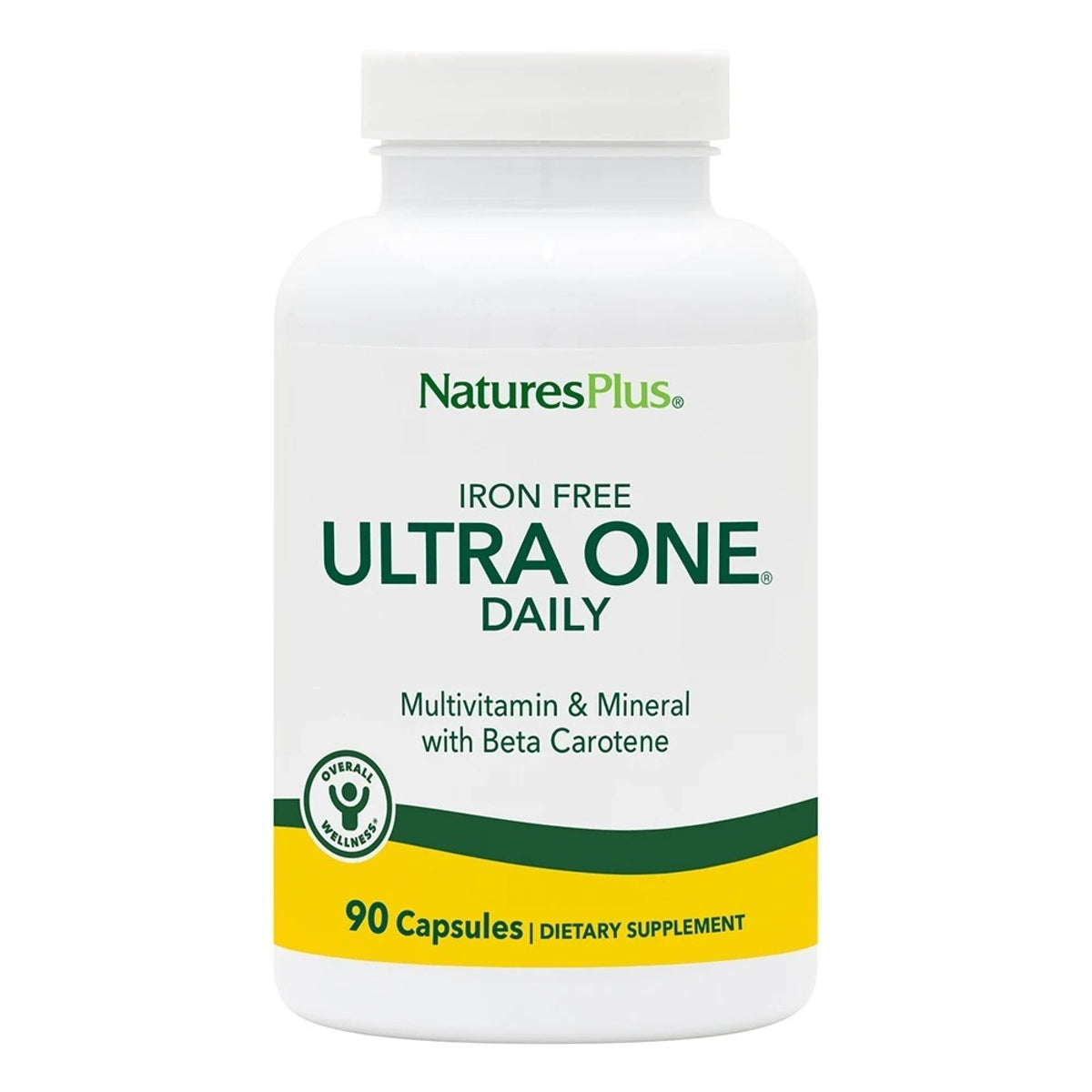 Nature&#39;s Plus Ultra One Daily Caps - Iron Free 90 Capsule