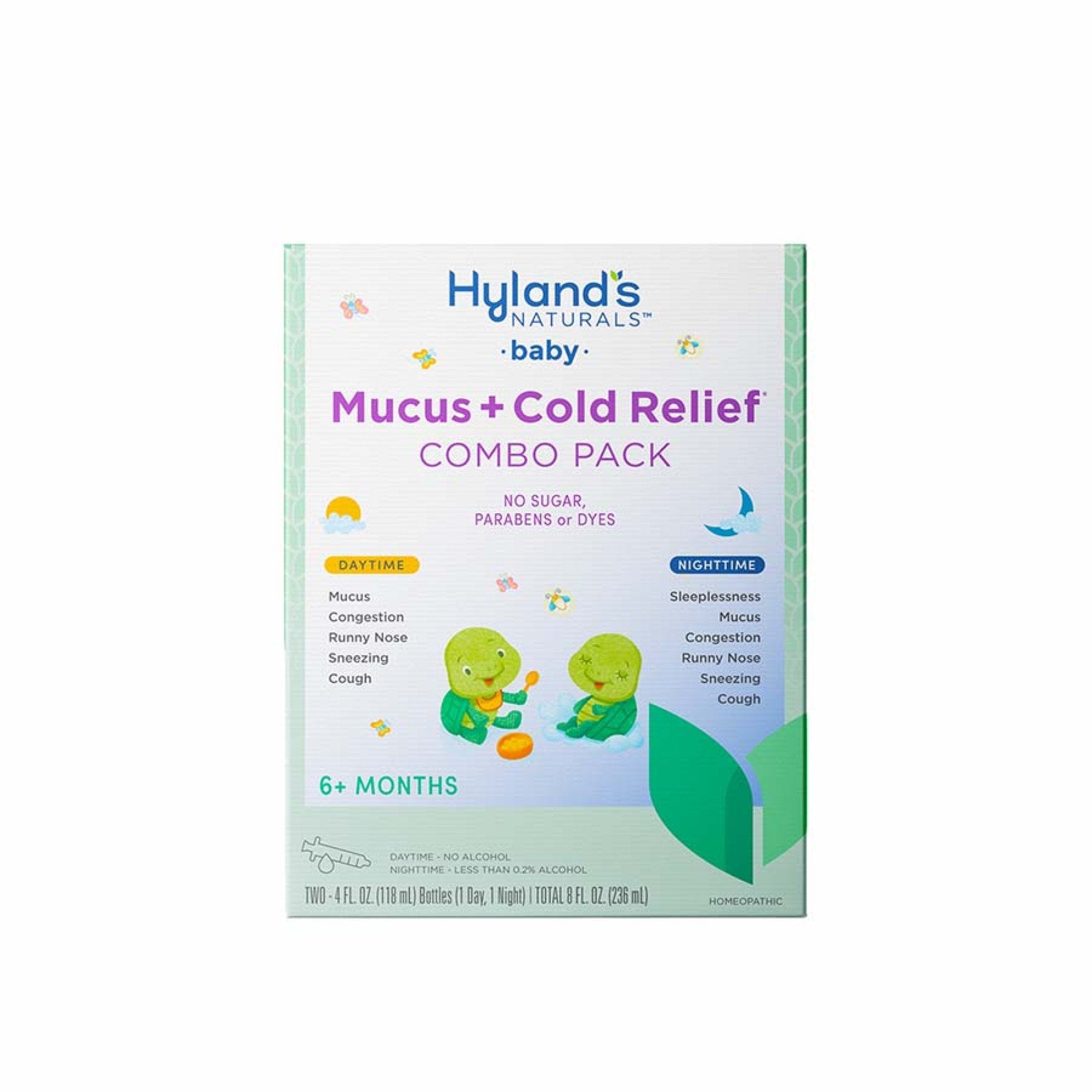 Hylands Baby Mucus & Cold Day & Night Relief Value Pack 8 fl oz Liquid