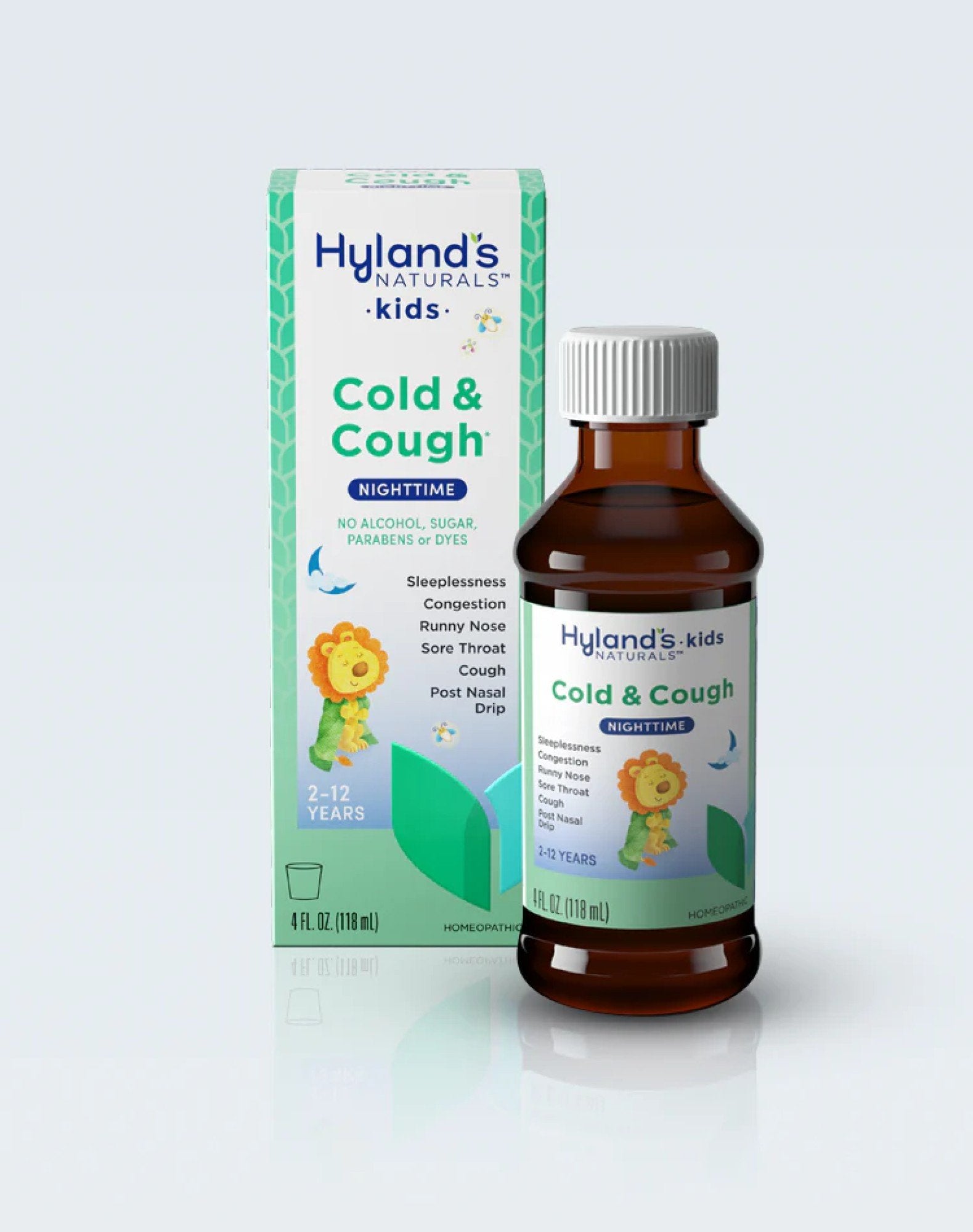 Hylands 4 Kids Cold'n Cough Nighttime Grape 4 oz Liquid