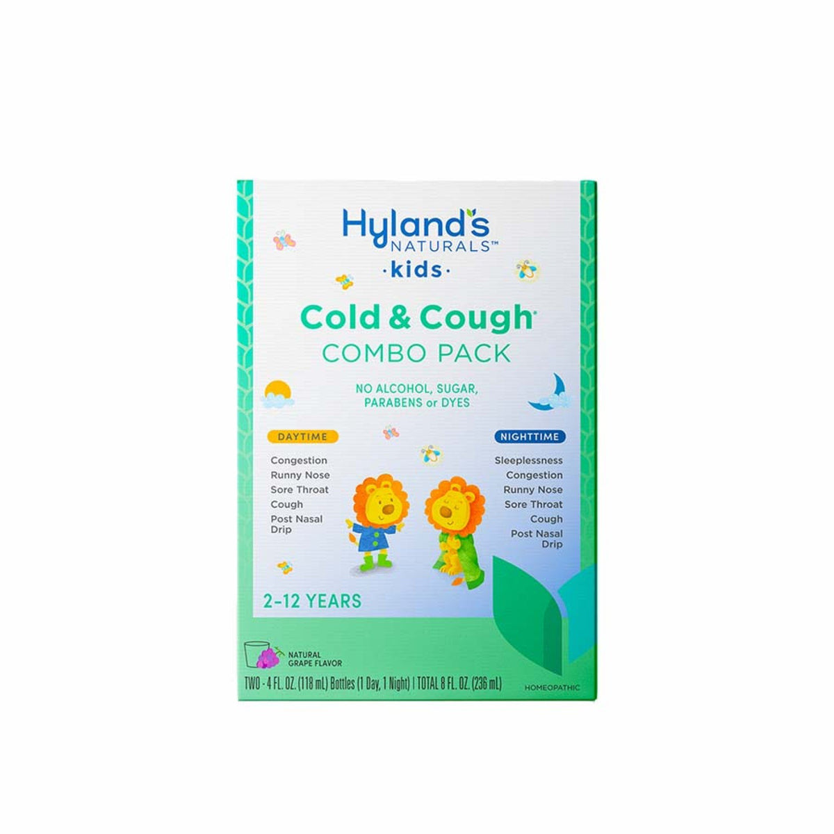 Hylands Cough &amp; Cold Day &amp; Night Grape 8 fl oz Liquid