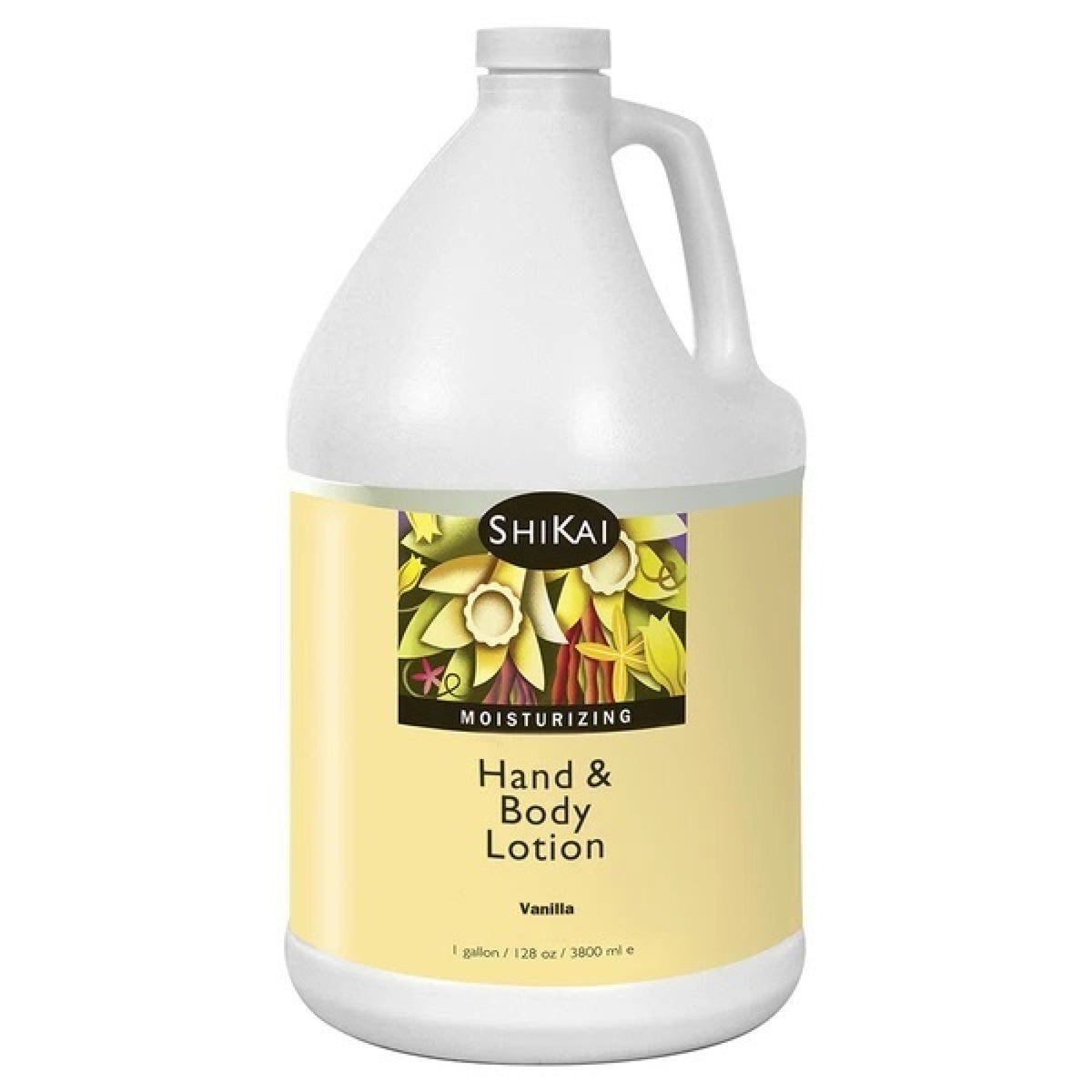 Shikai Natural Hand &amp; Body Lotion-Vanilla 1 Gallon Lotion