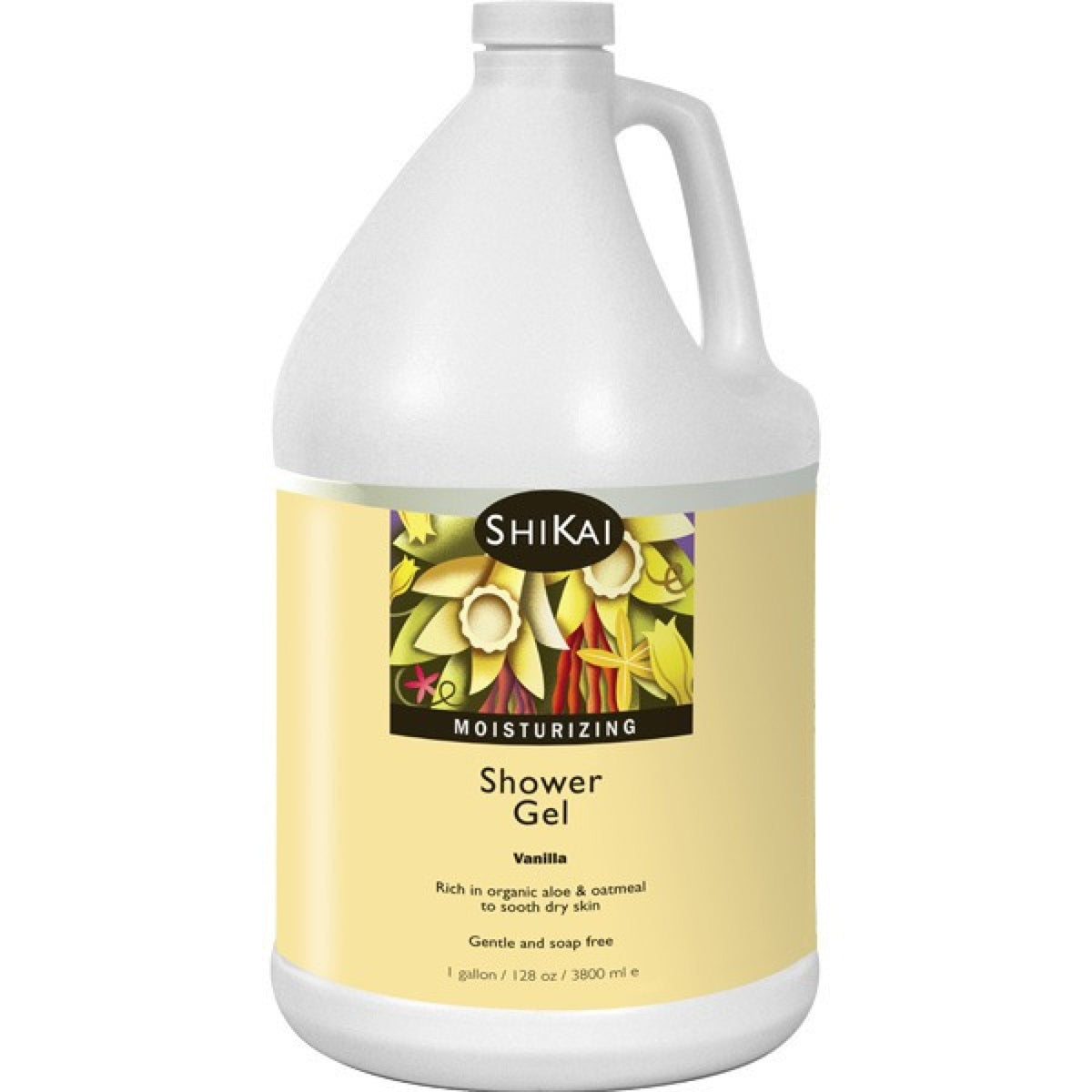 Shikai Moisturizing Shower Gel - French Vanilla 1 Gallon Gel