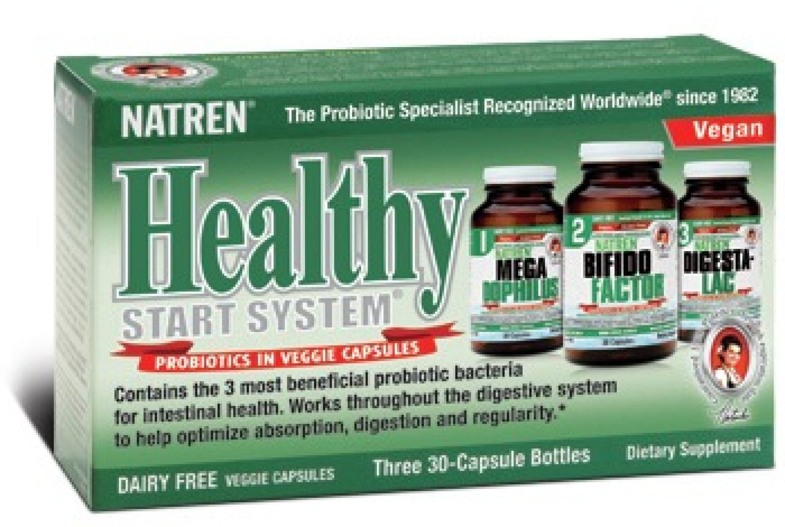 Natren Healthy Start System Dairy Free 1 Kit