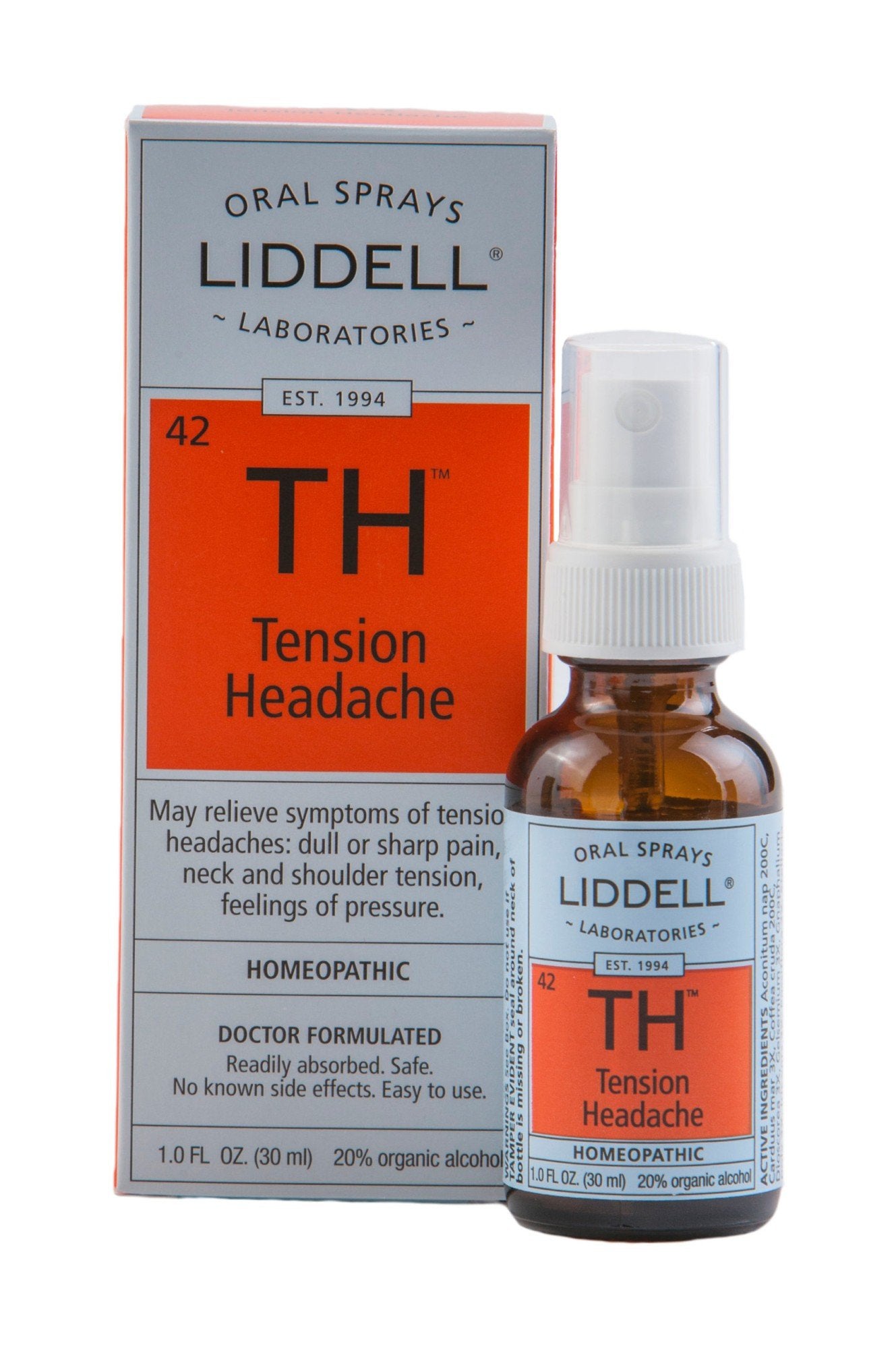 Liddell Homeopathic Tension Headaches 1 oz Liquid