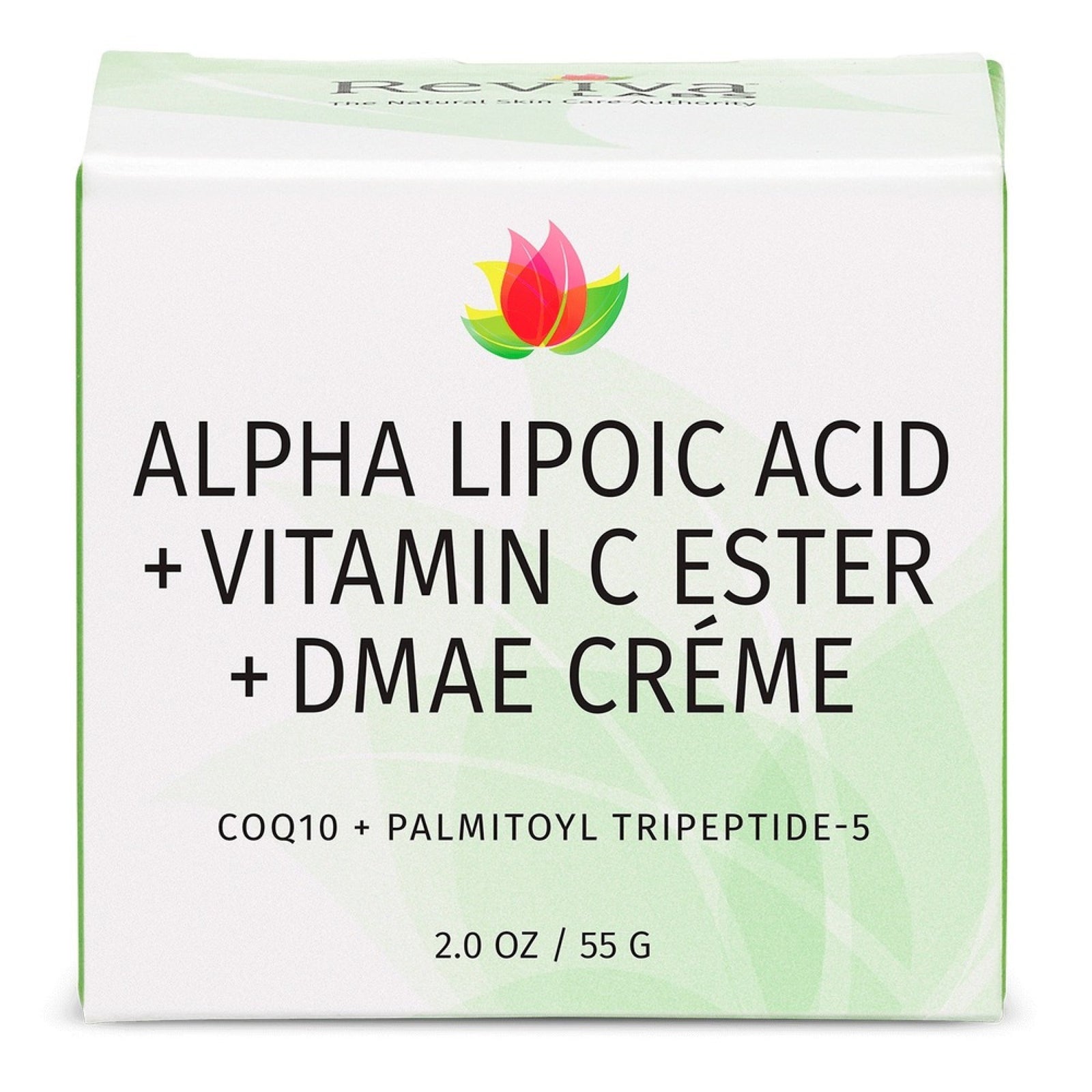 Reviva Alpha Lipoic Acid, Ester C & DMAE Crme 2 oz Cream