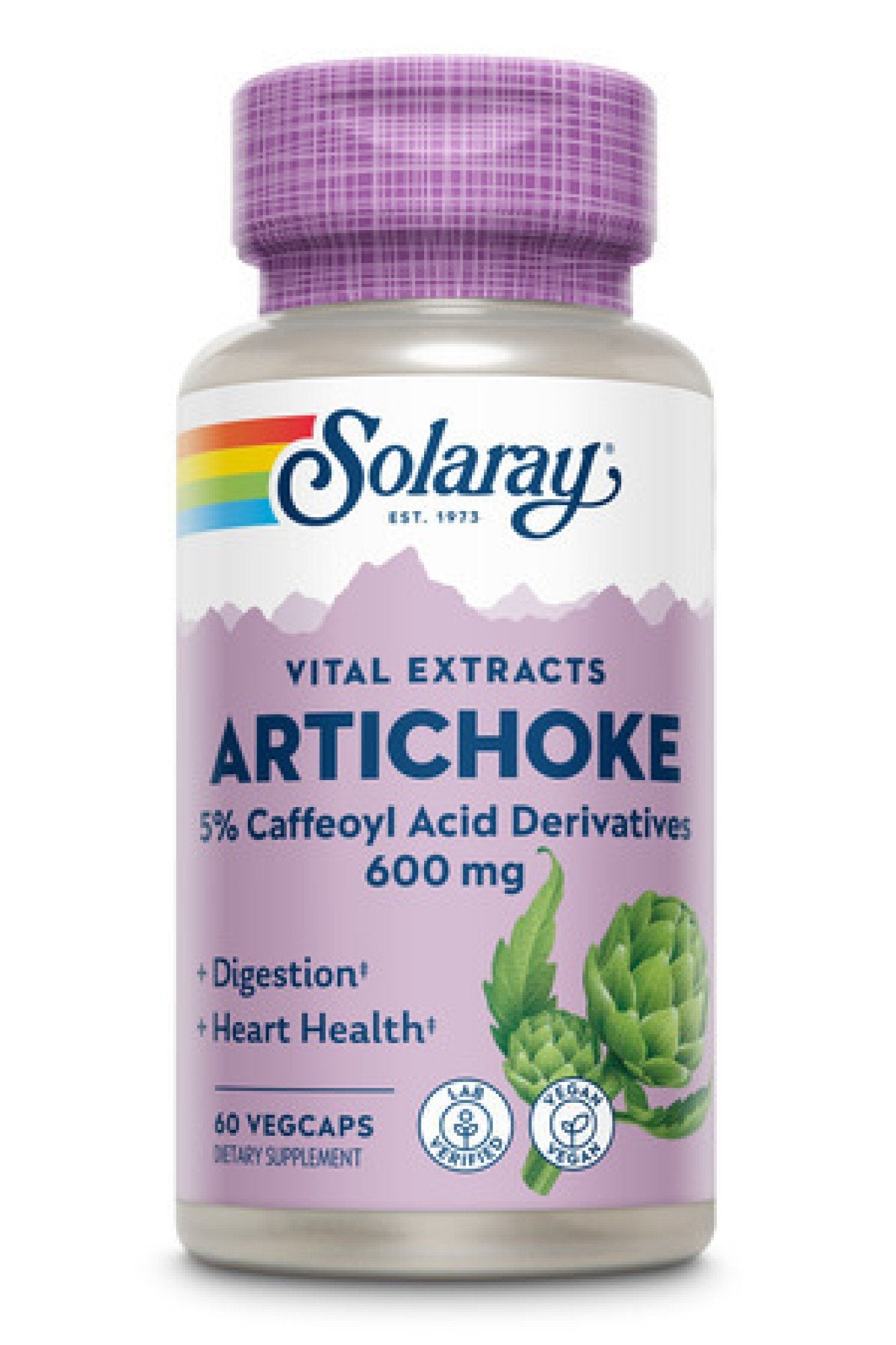 Solaray Artichoke Leaf Extract 60 VegCap