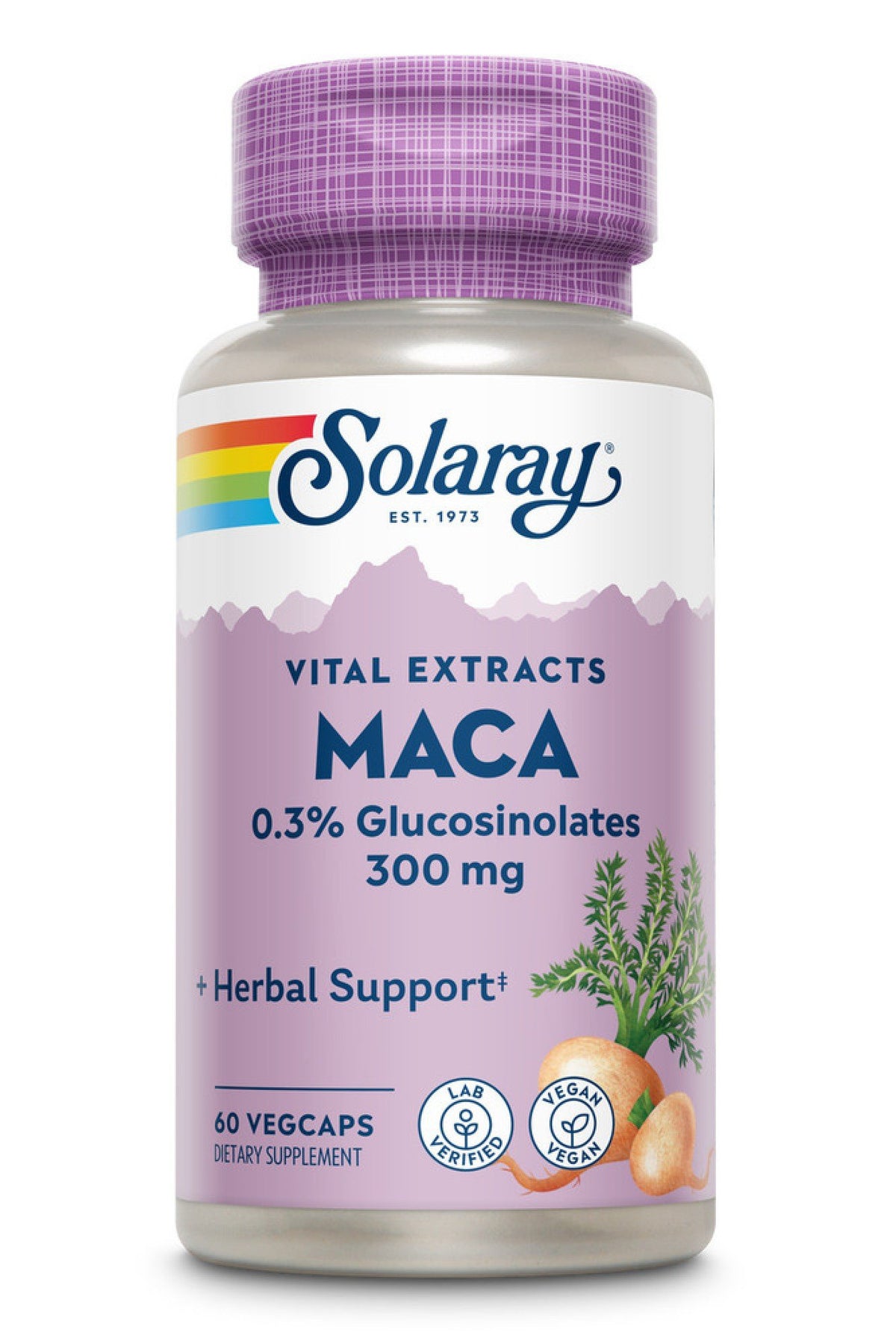 Solaray Maca Extract 60 VegCaps