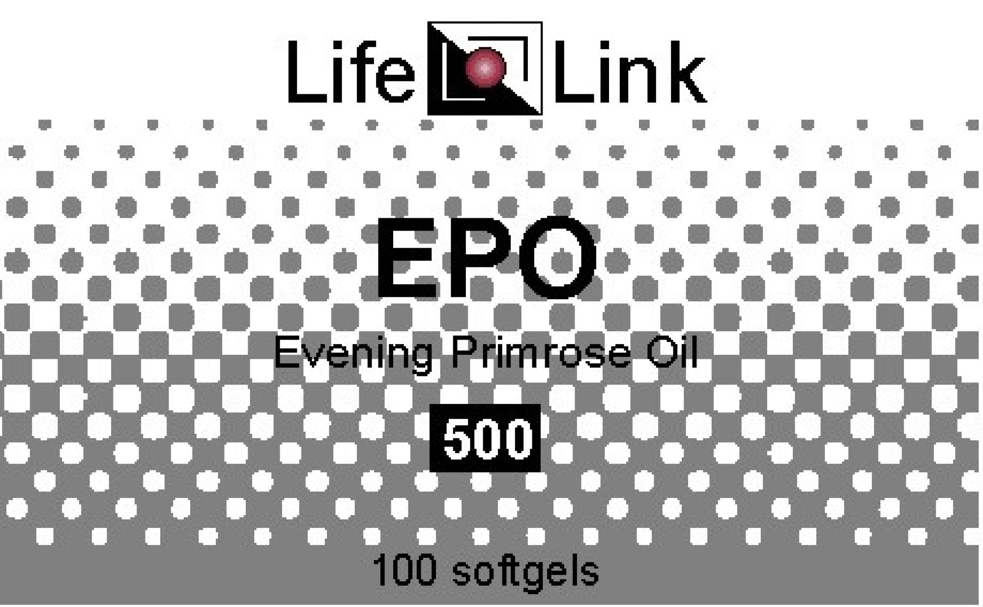 LifeLink Evening Primrose Oil 500mg 100 Softgel