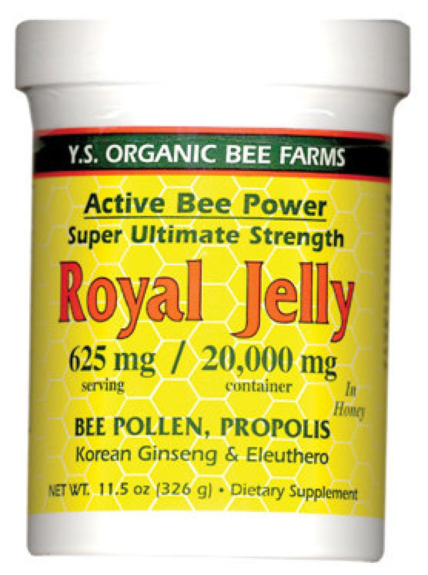 YS Eco Bee Farms Fresh Royal Jelly 20,000 mg 11.5 oz. Paste