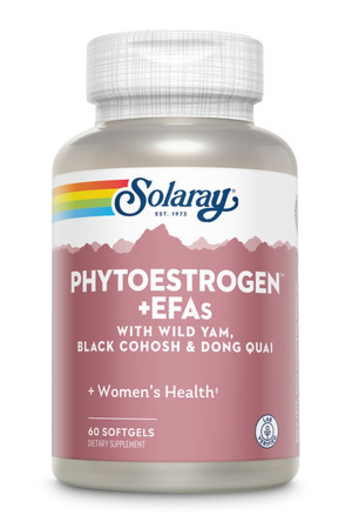 Solaray PhytoEstrogen Plus EFA's 60 Softgel