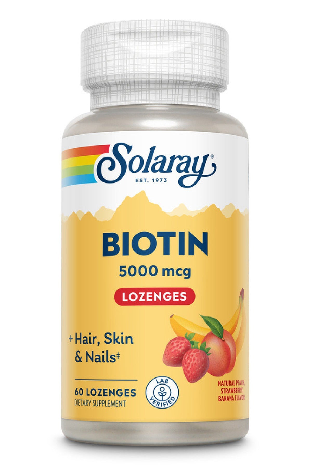 Solaray Biotin 5000mcg 60 Lozenge