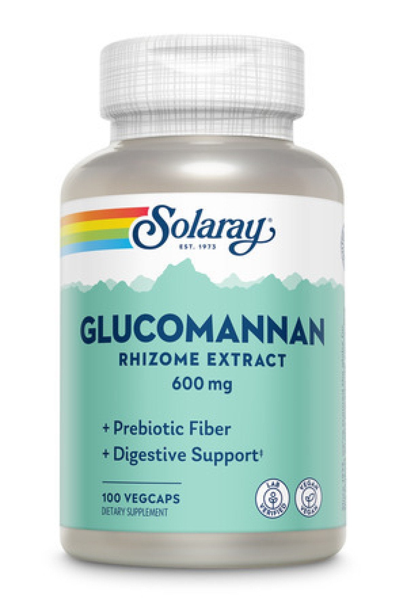 Solaray Glucomannan 100 Capsule