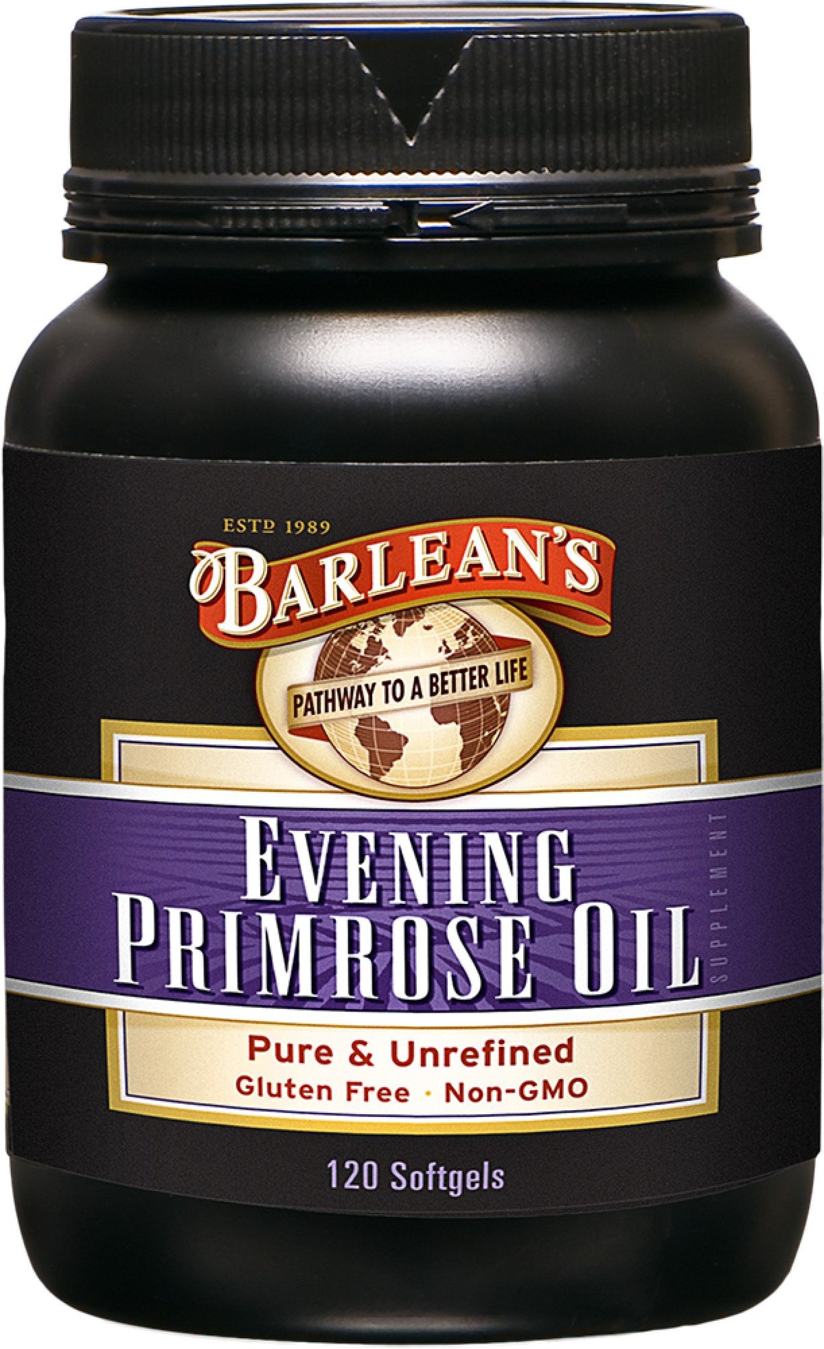 Barlean&#39;s Evening Primrose Oil 120 Softgel