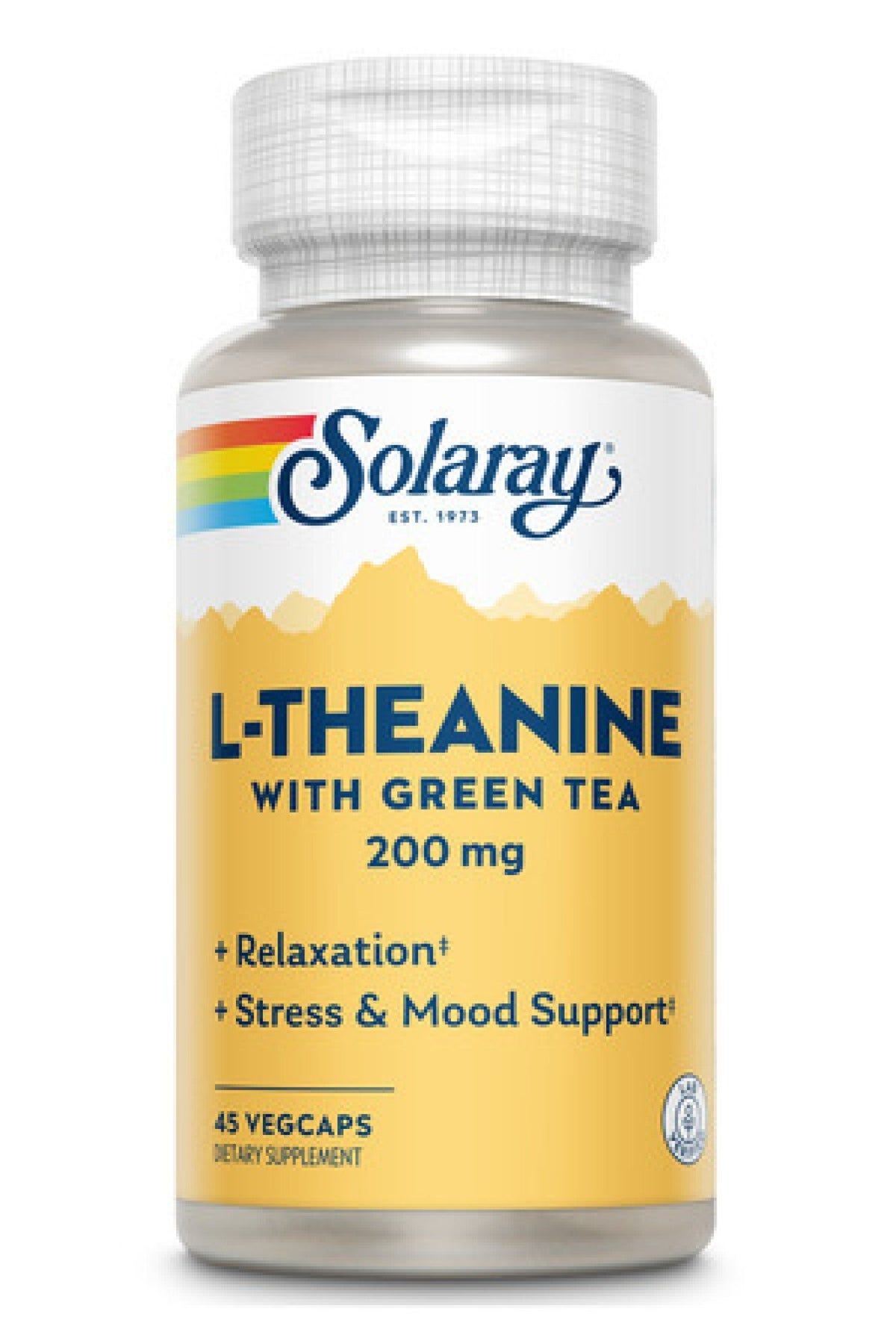 Solaray L-Theanine 200mg 45 Capsule