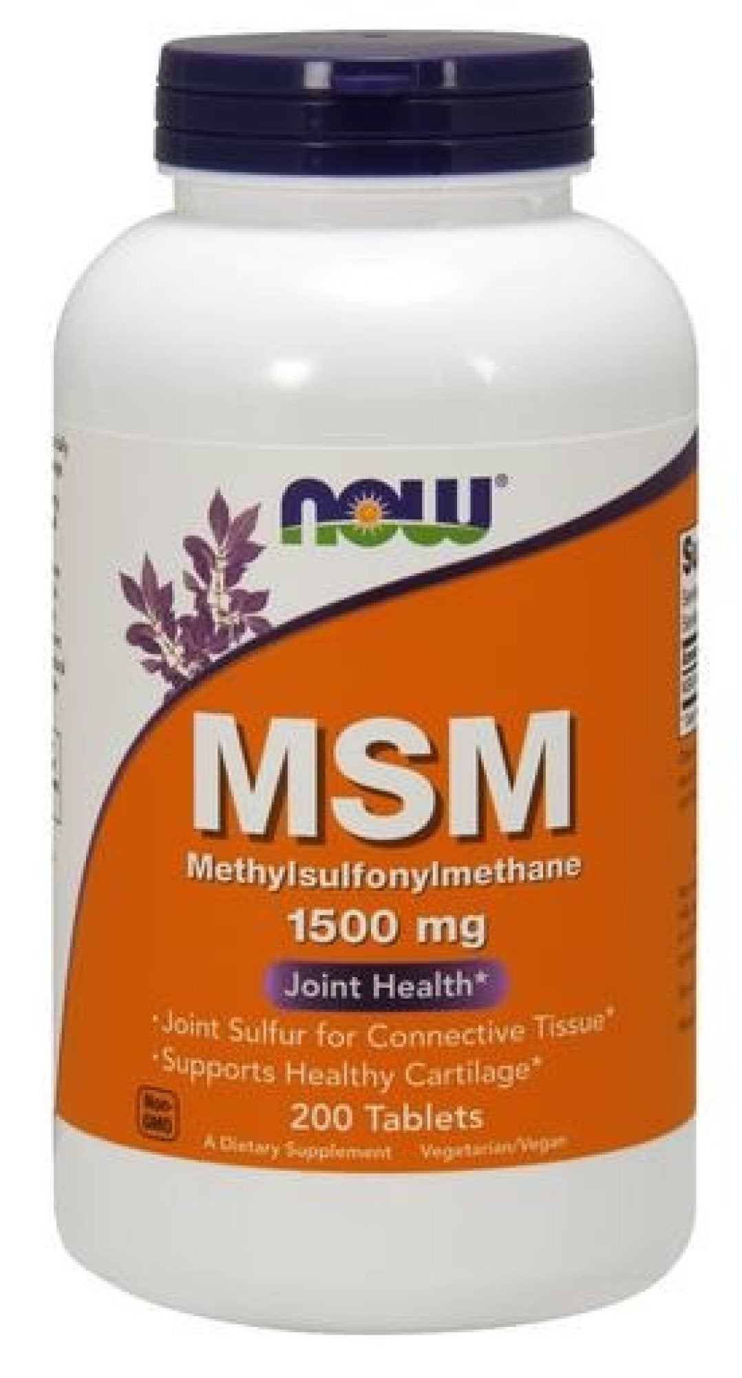 Now Foods MSM 1500mg 200 Tablet