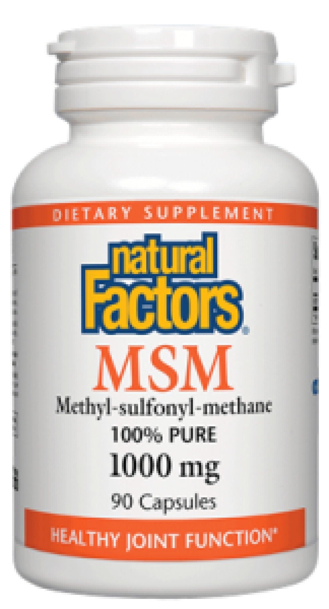 Natural Factors MSM 1000mg 180 Capsule