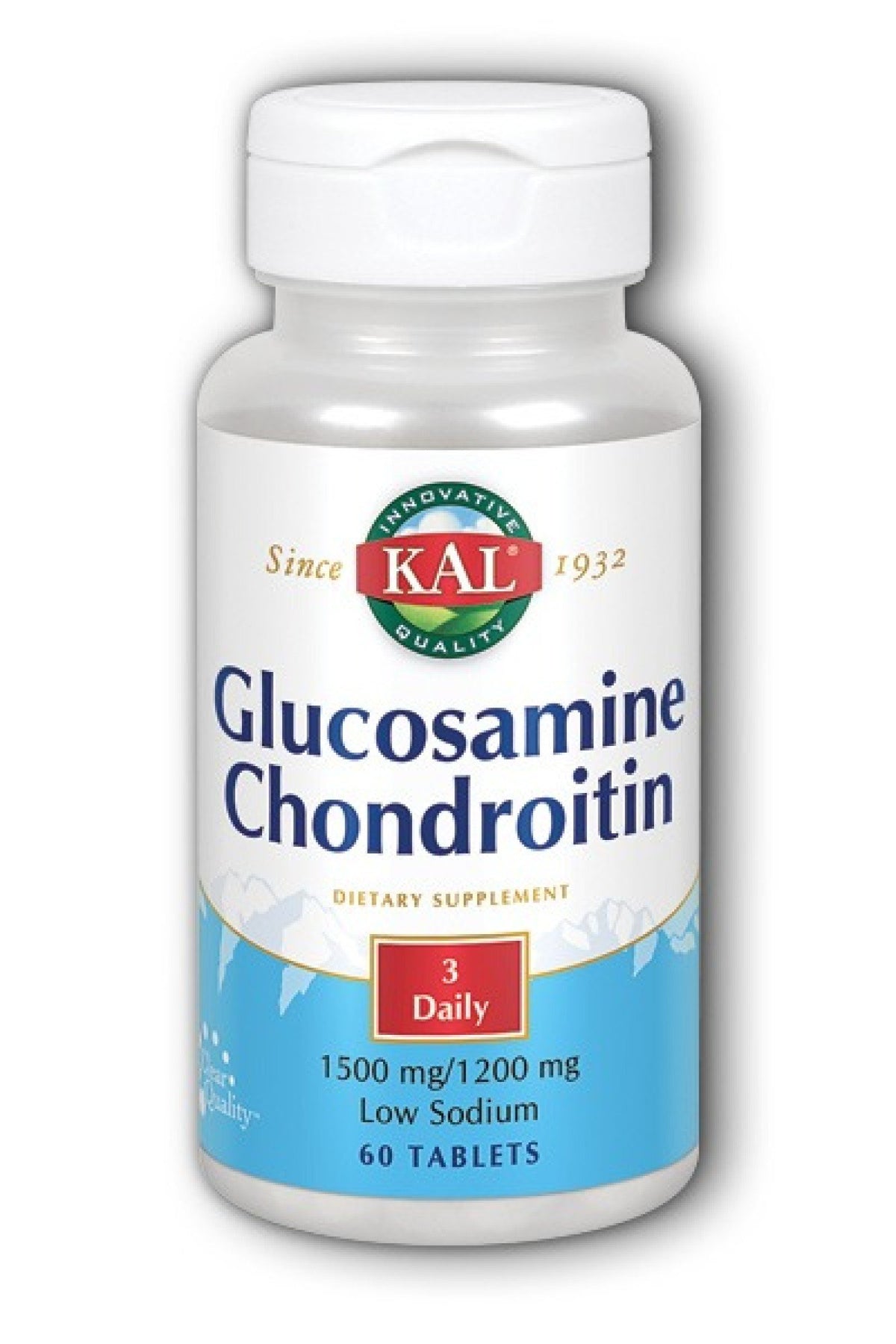 Kal Glucosamine Chondroitin 500mg/400mg 60 Tablet