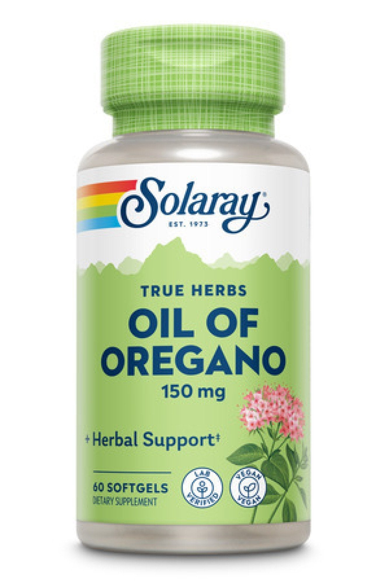 Solaray Oil of Oregano 60 Softgel