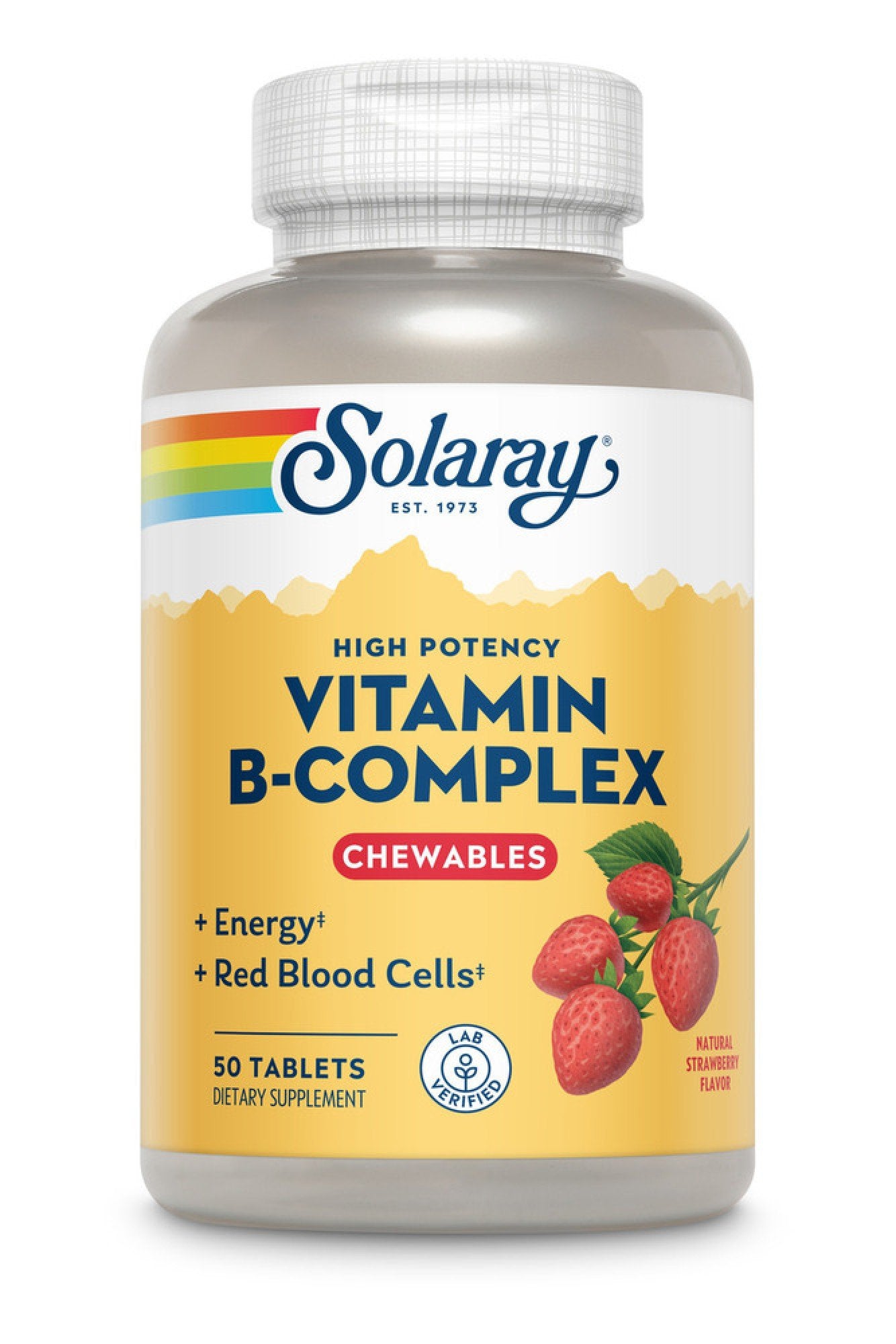 Solaray B-Complex Chewable 50 Chewable