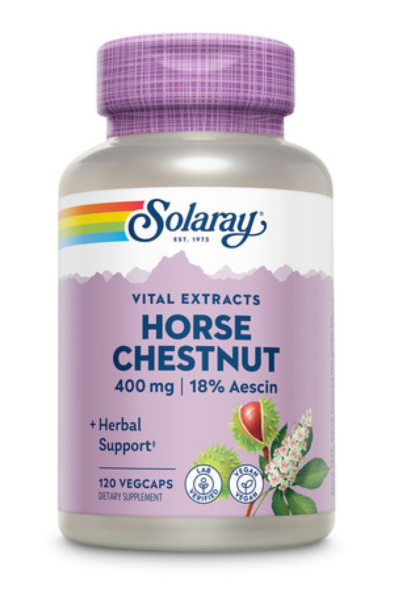 Solaray Horse Chestnut Extract 400mg 120 VegCap