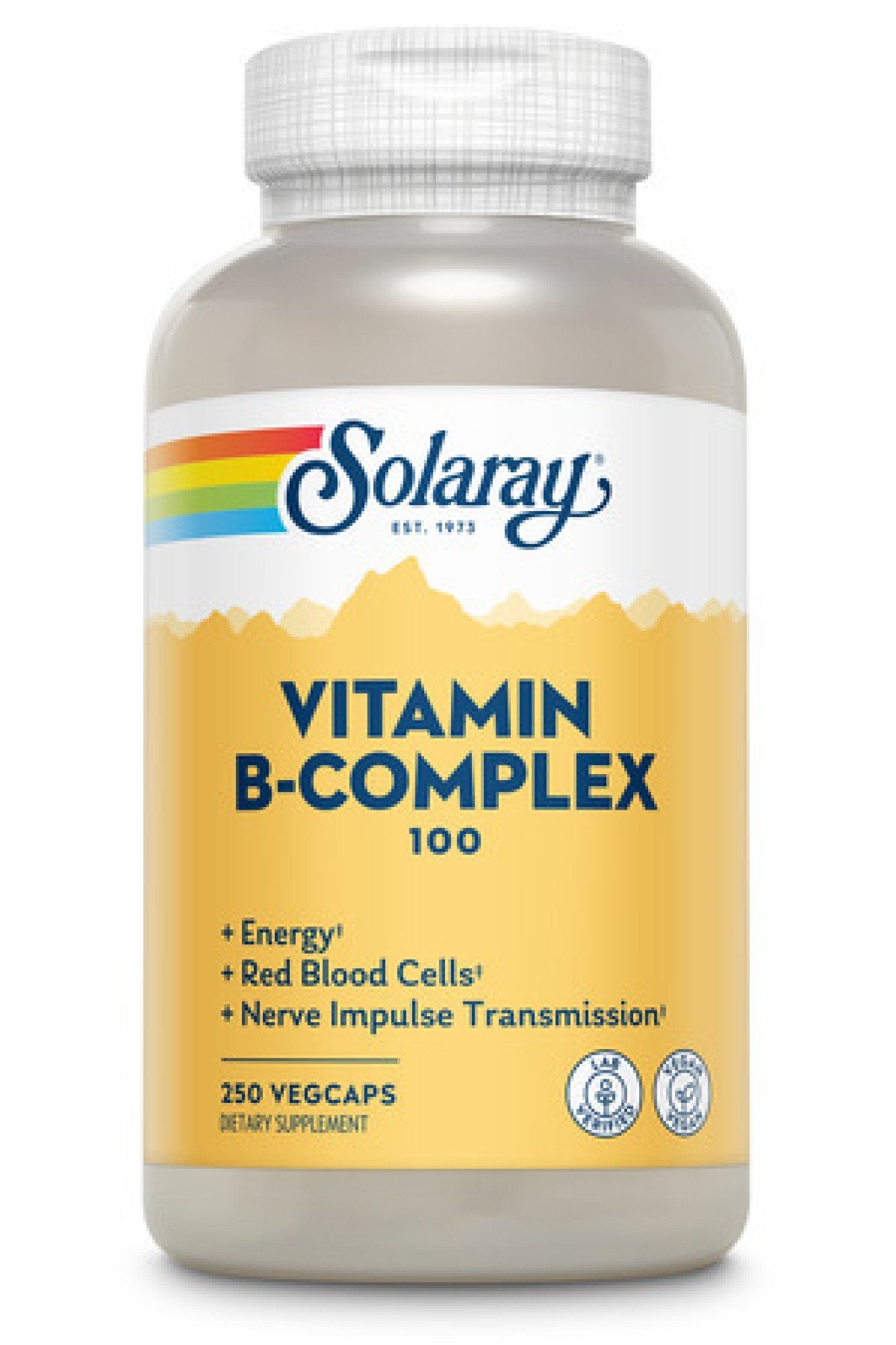 Solaray B-Complex 100 250 VegCap