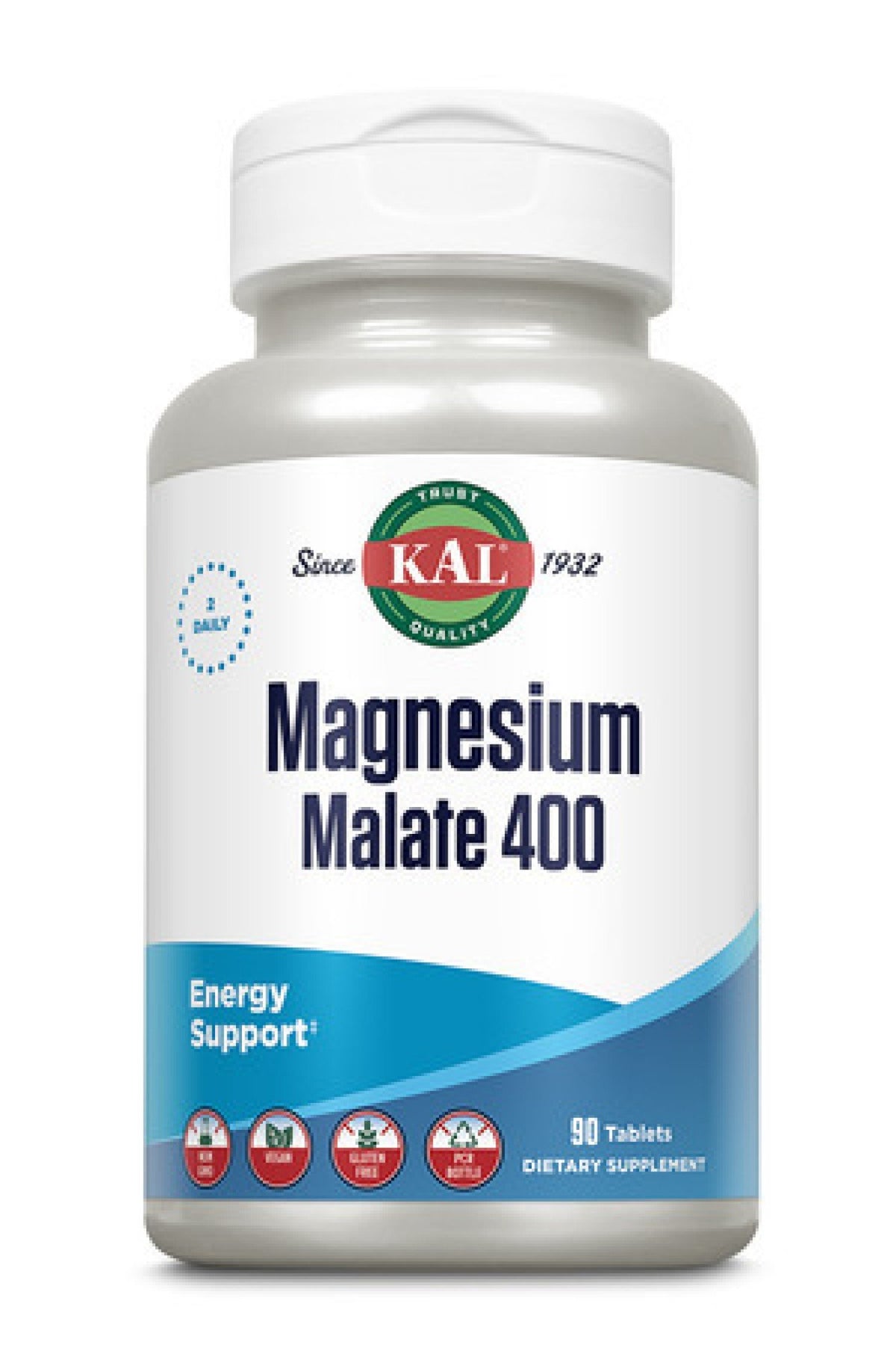 Kal Magnesium Malate 400mg 90 Tablet
