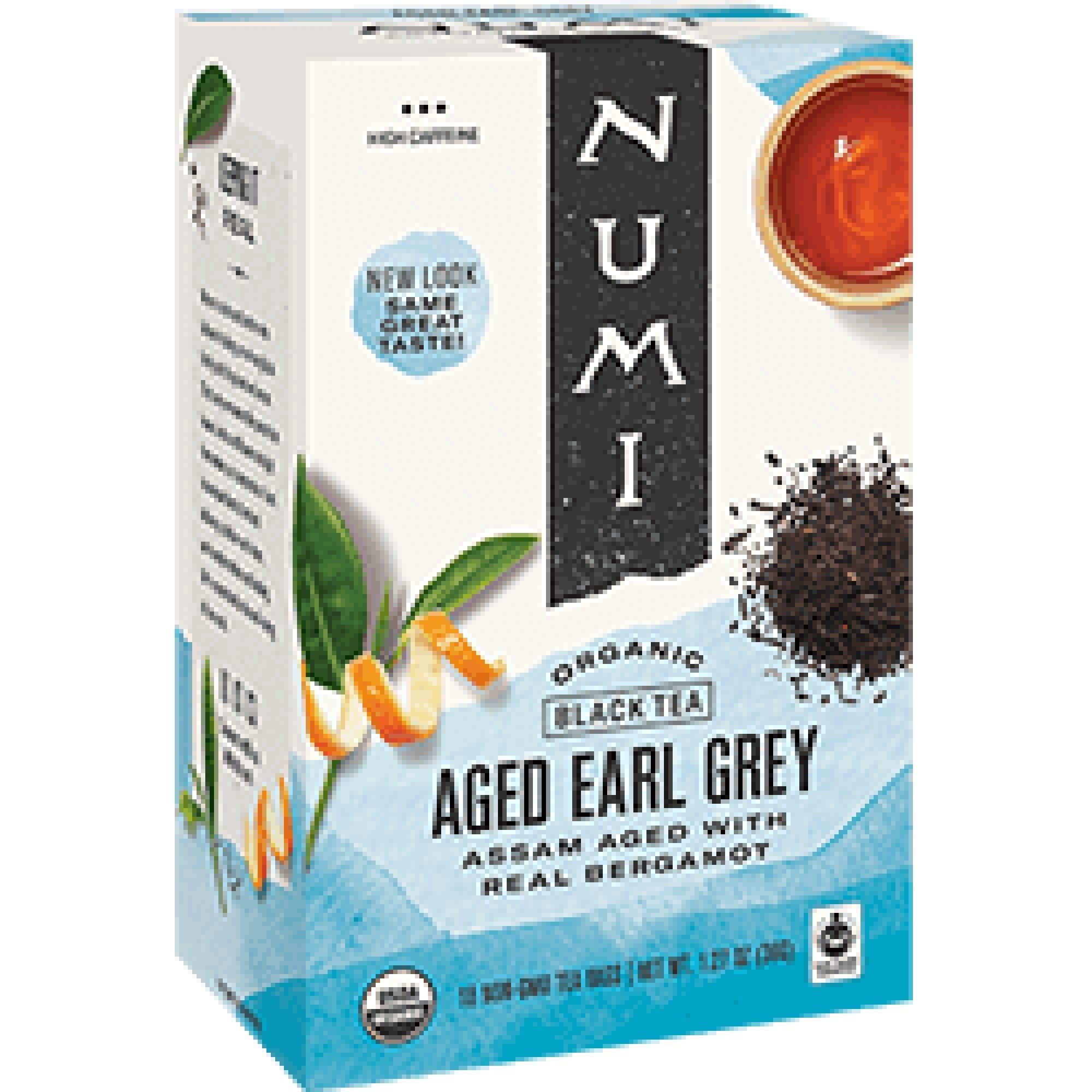 Numi Teas Black Tea Aged Earl Grey 18 Bag