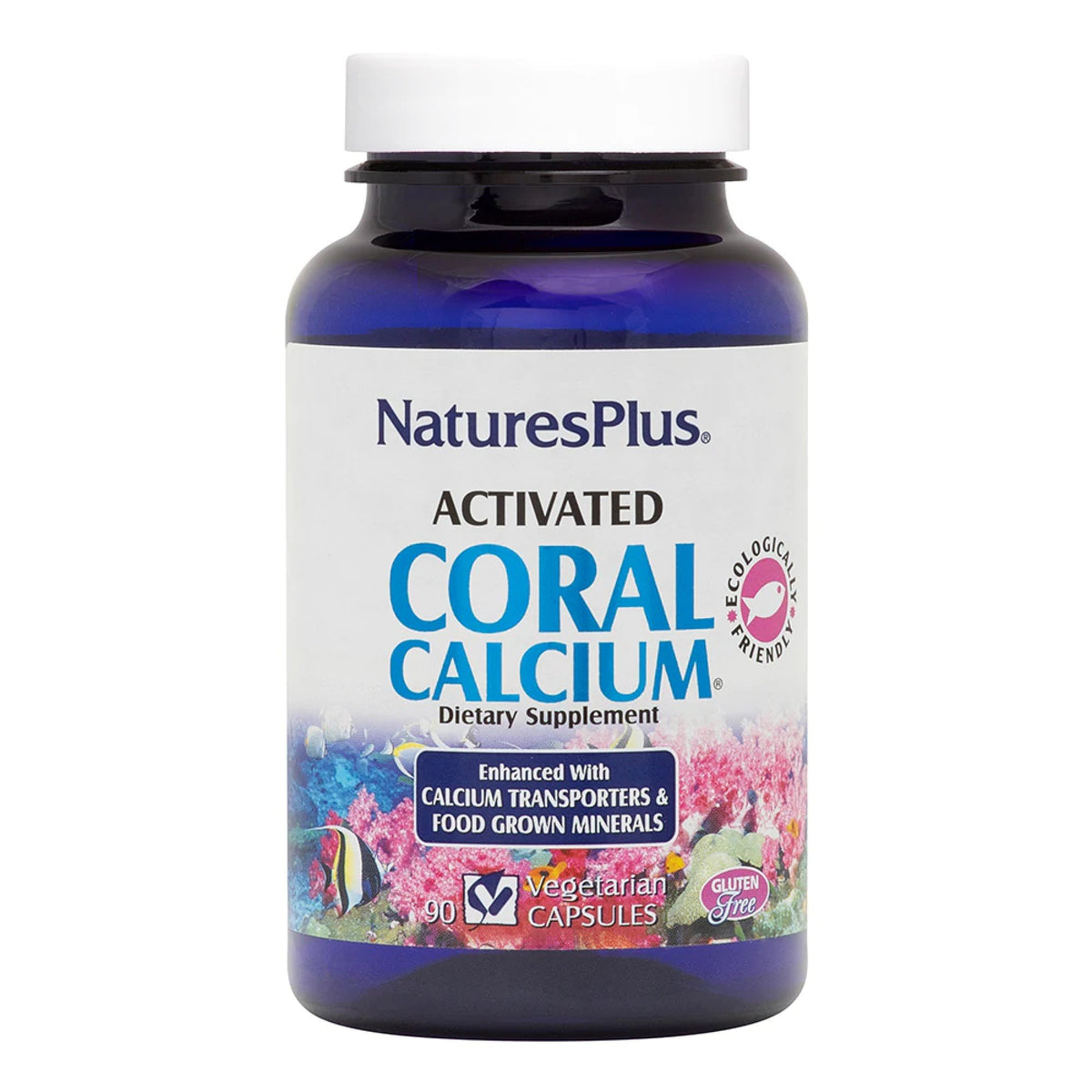 Nature&#39;s Plus Activated Coral Calcium 90 Capsule