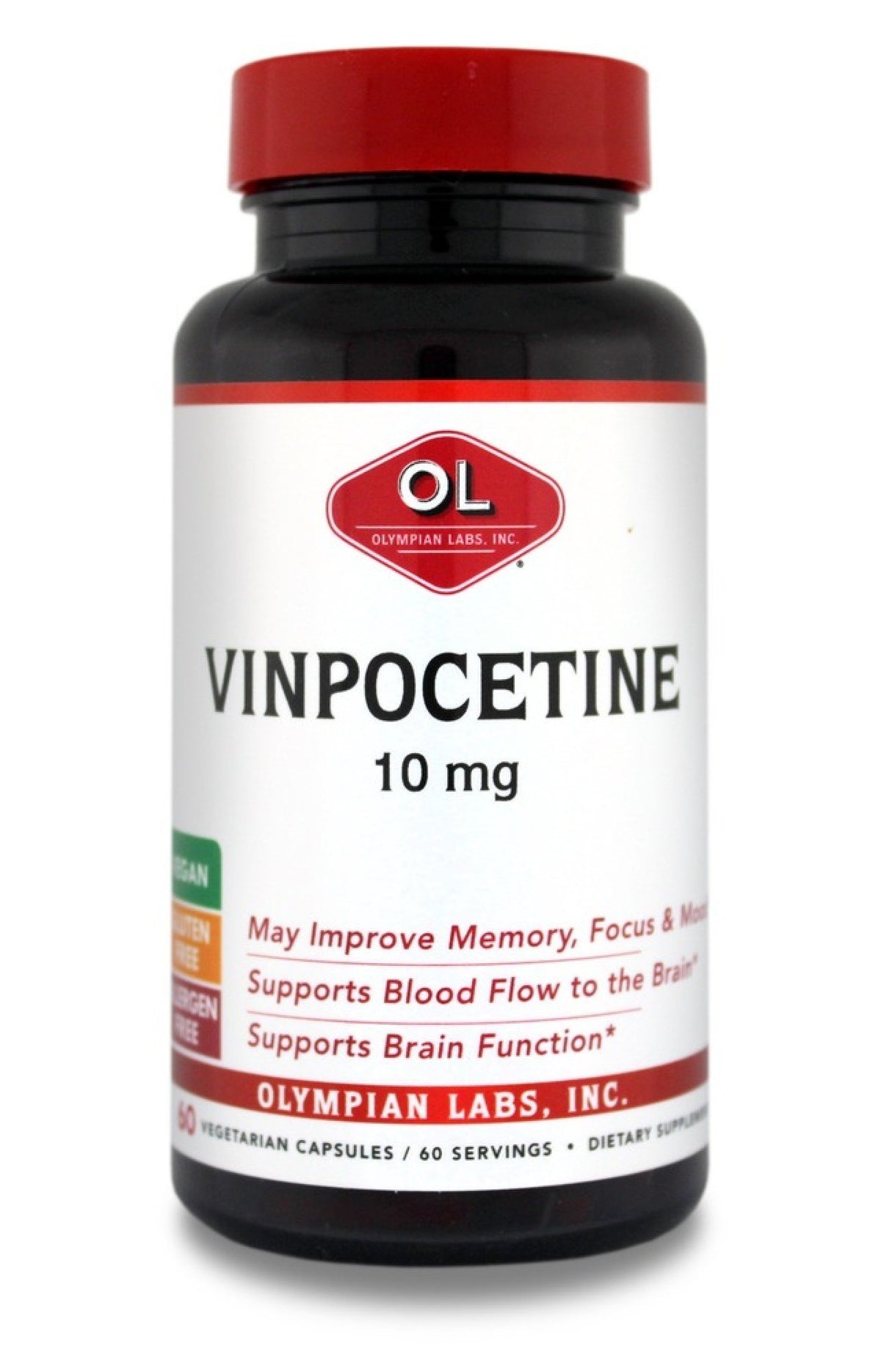 Olympian Labs Vinpocetine 10mg 60 Capsule