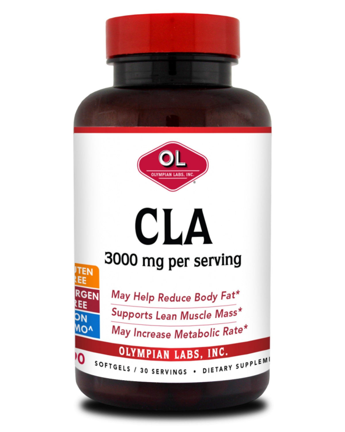 Olympian Labs CLA -Conjugated Linoleic Acid 1000mg 90 Softgel