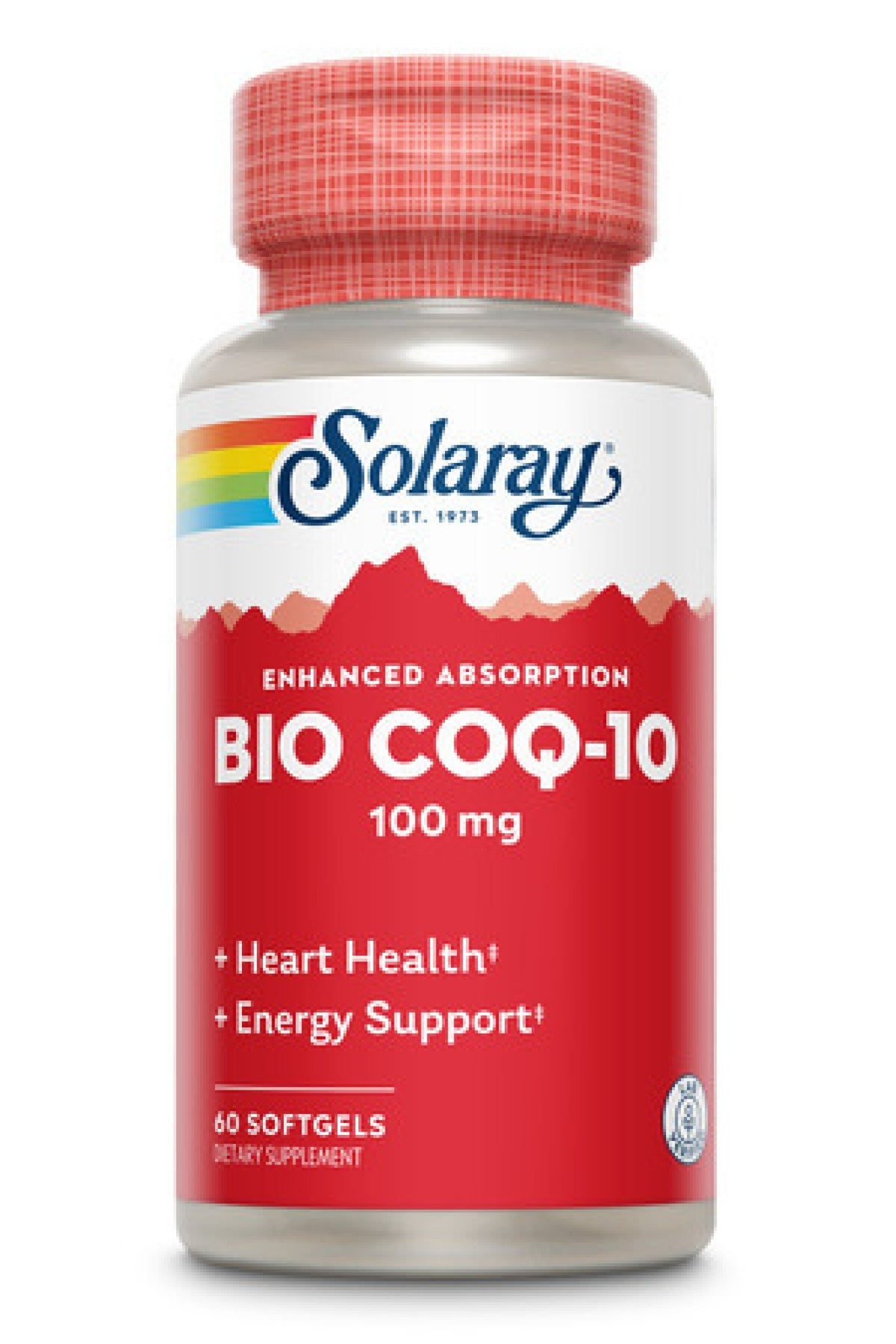 Solaray Bio CoQ-10 100mg 60 Softgel