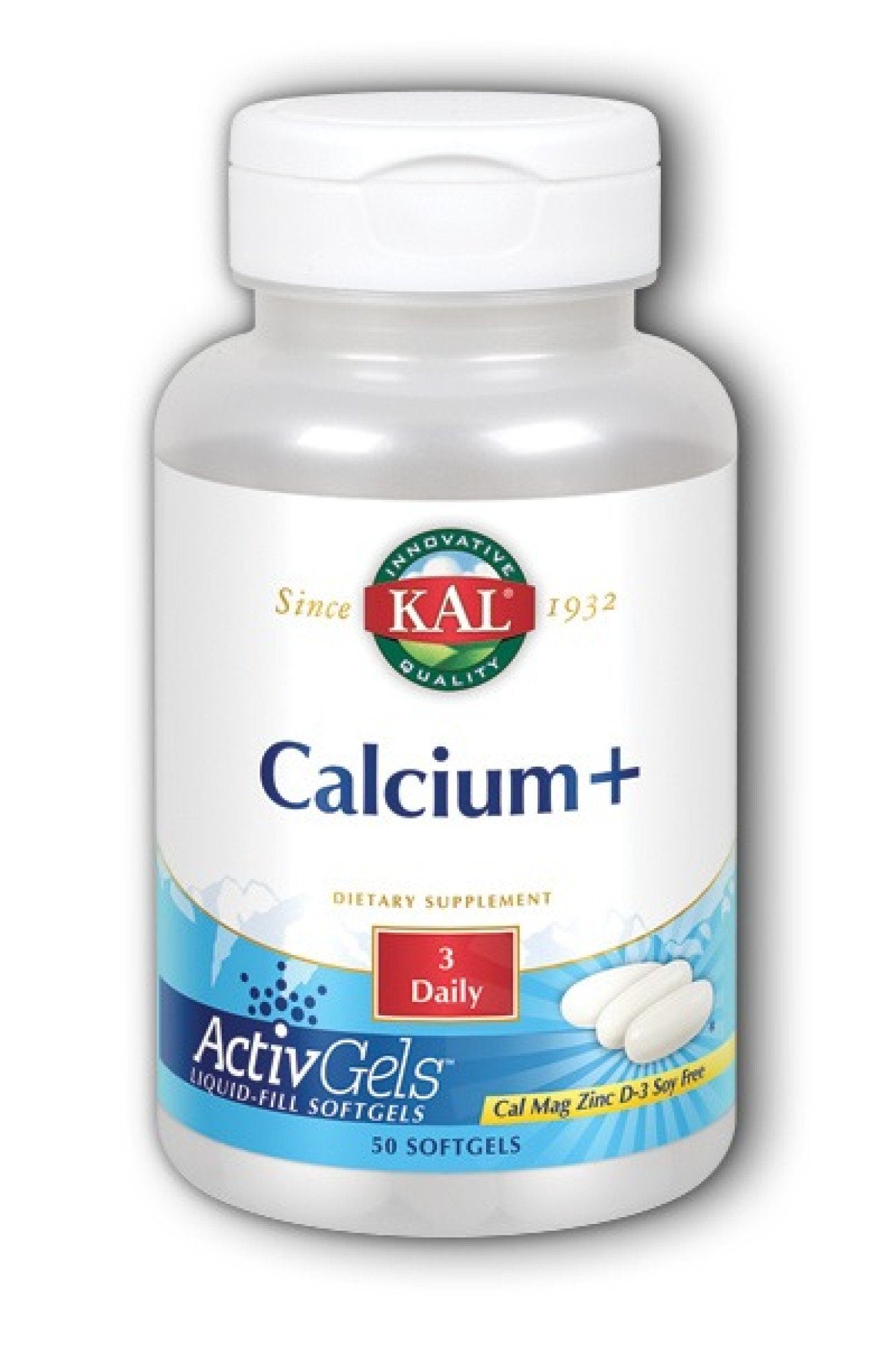 Kal Calcium+ 50 Softgel