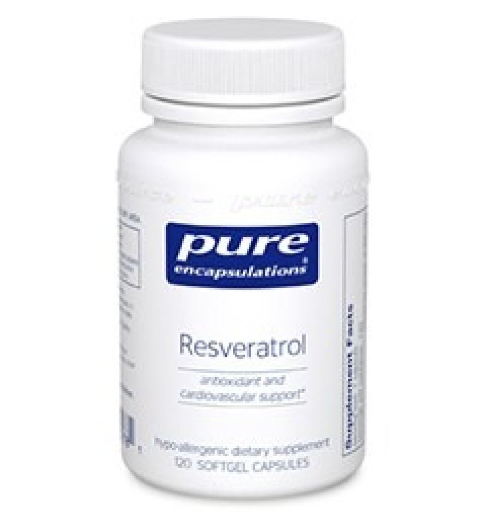 Pure Encapsulations Resveratrol 120 Vegcap